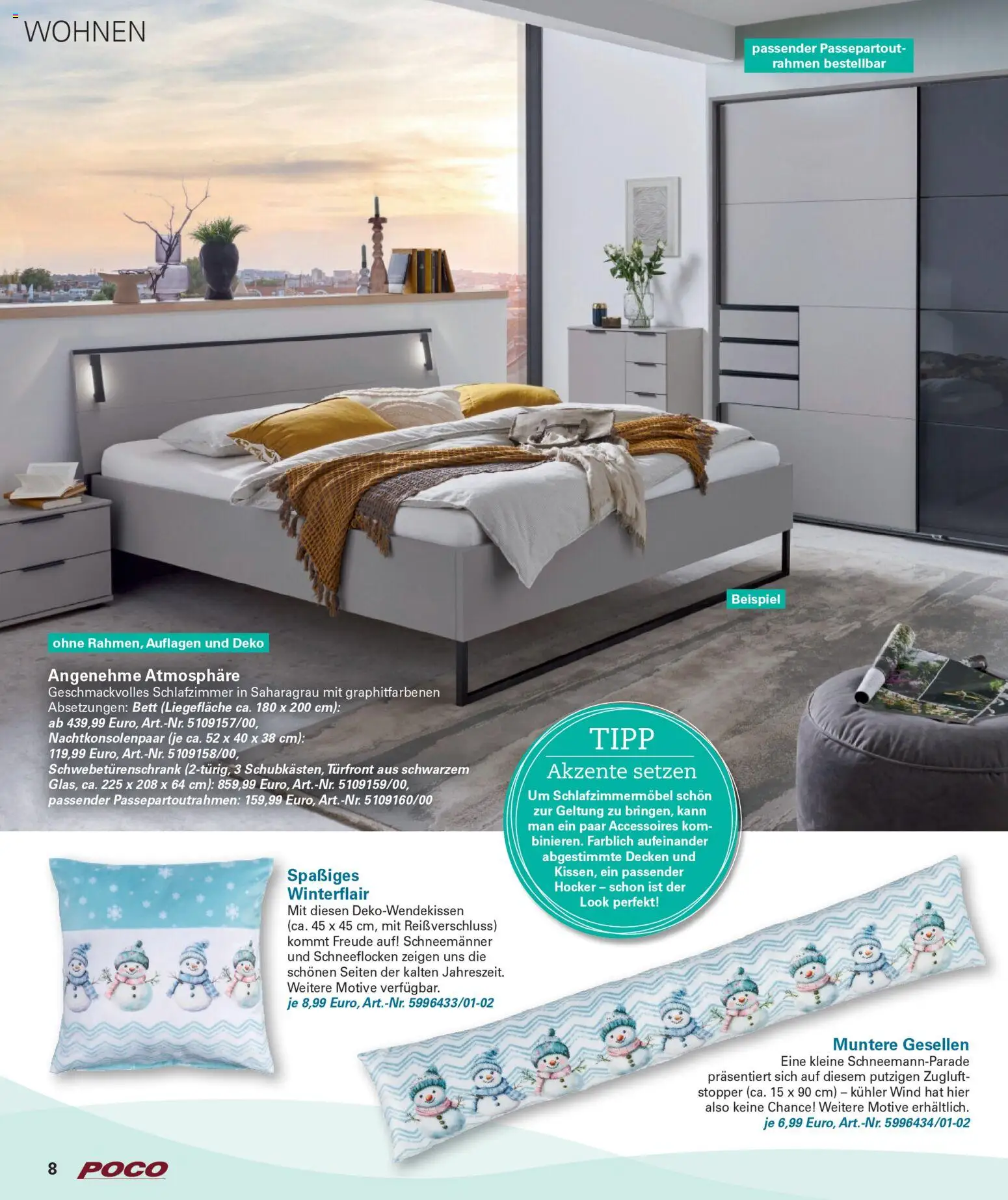 Poco Wohnwelt Winter 2025 - Seite 8 - gültig ab 01.12.2025