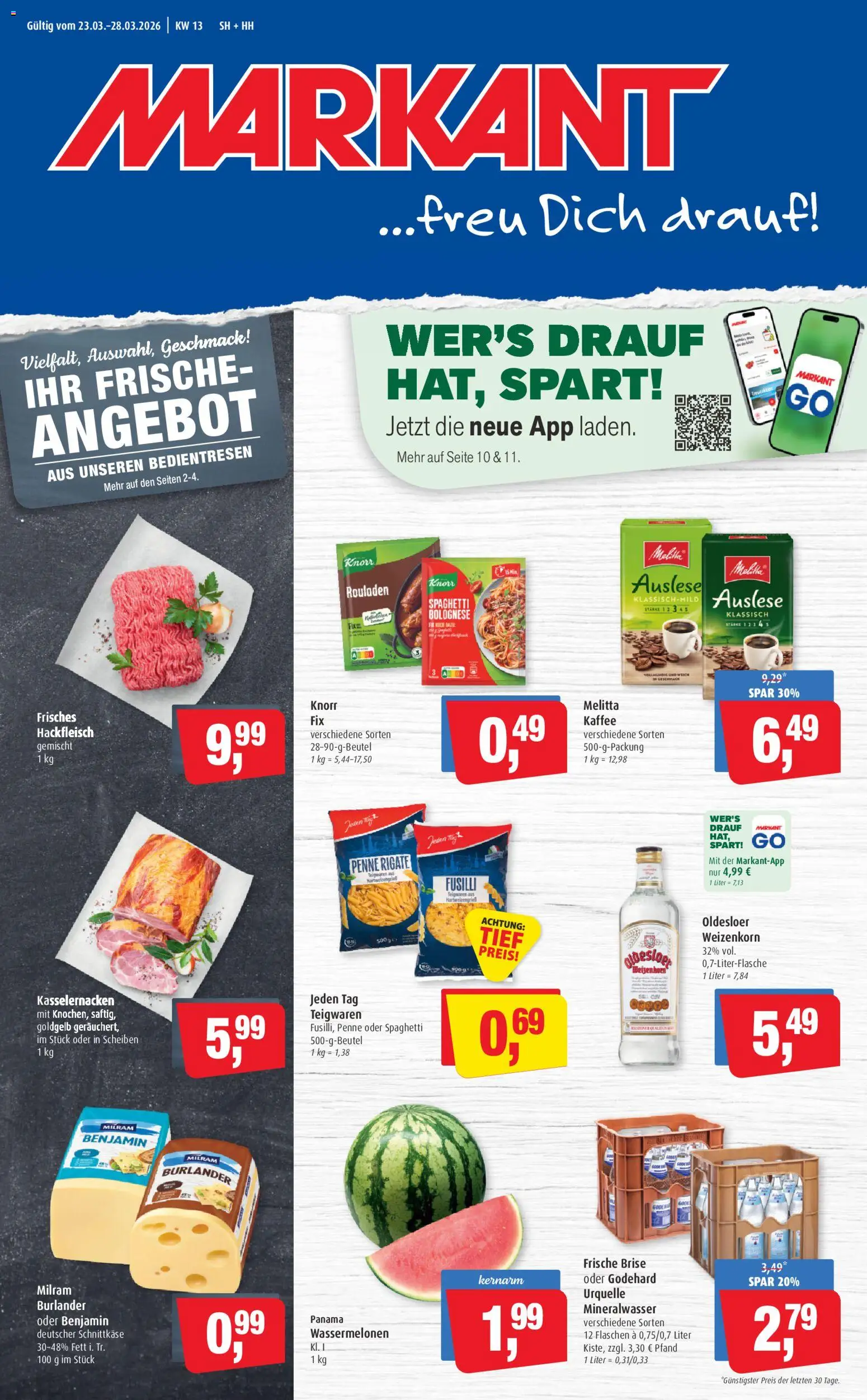 Markant Prospekt 	 - Seite 1 - gültig ab 23.03.2026