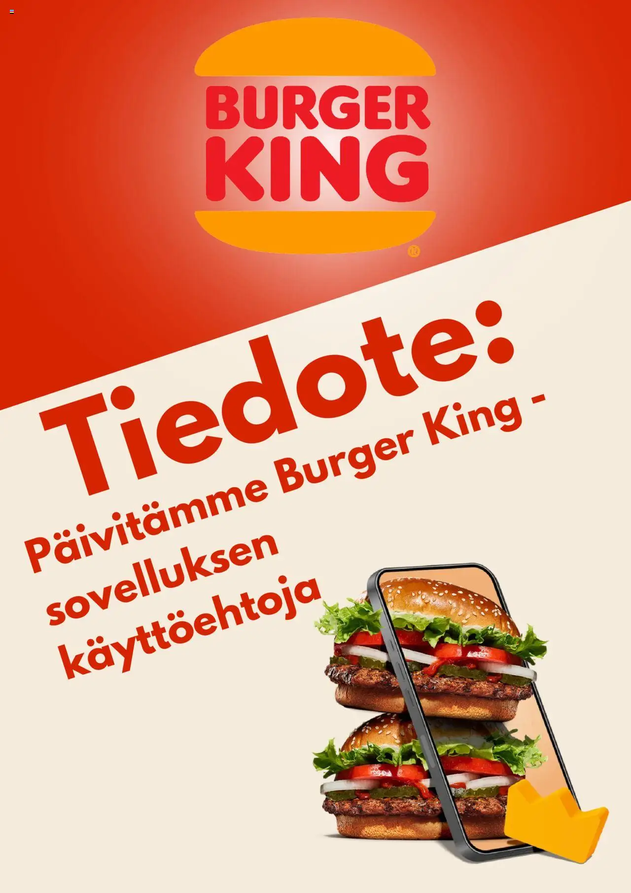 Burger King tarjoukset - sivu 1- voimassa alkaen 13/10/2025