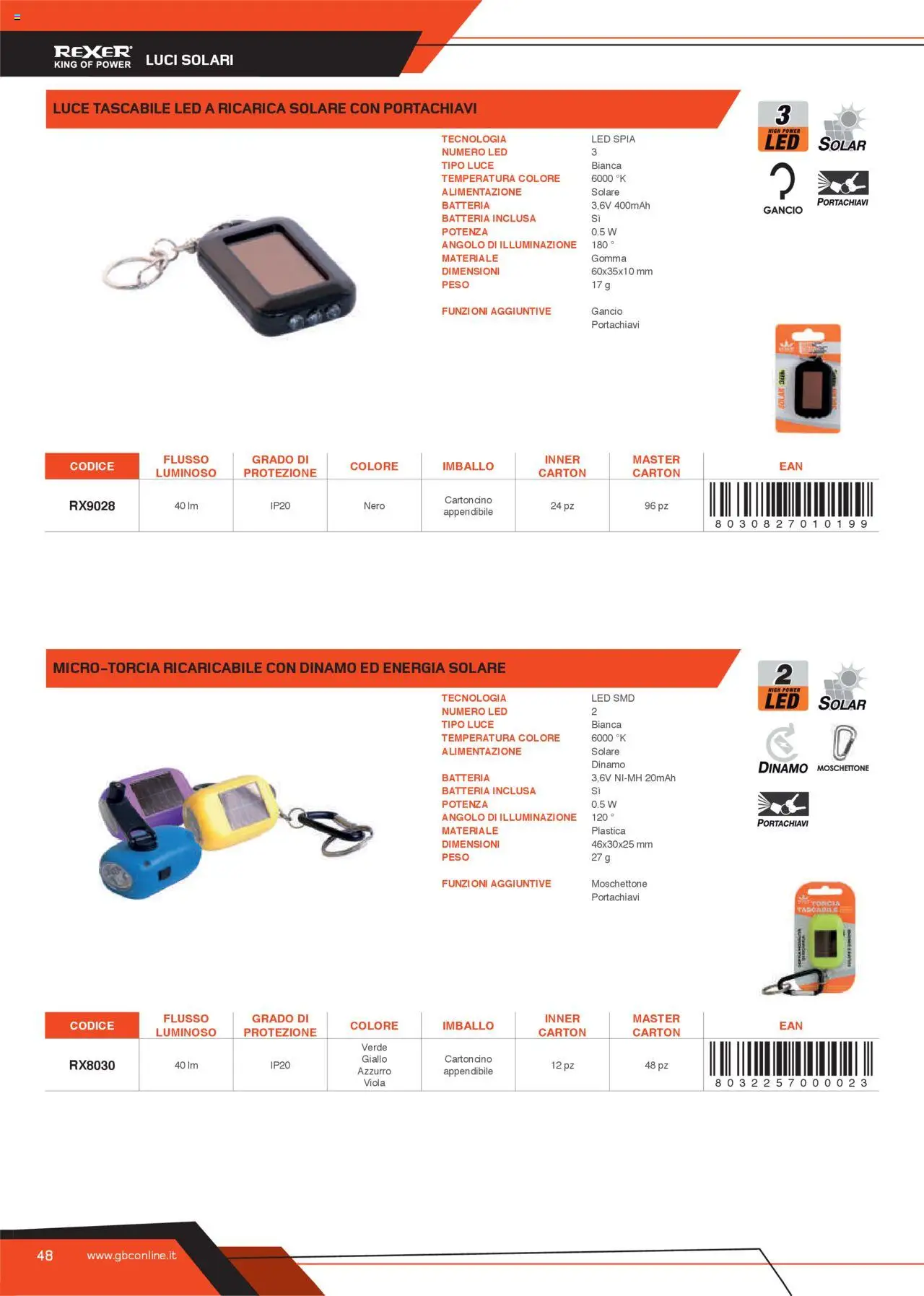 GBC Torce catalogo - pagina 48 - valido dal 31/05/2025