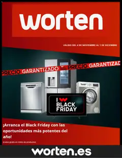Vista previa del folleto Worten Black Friday válido desde 04/11/2025