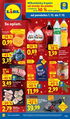 Lidl leták platný od 01.12.2025