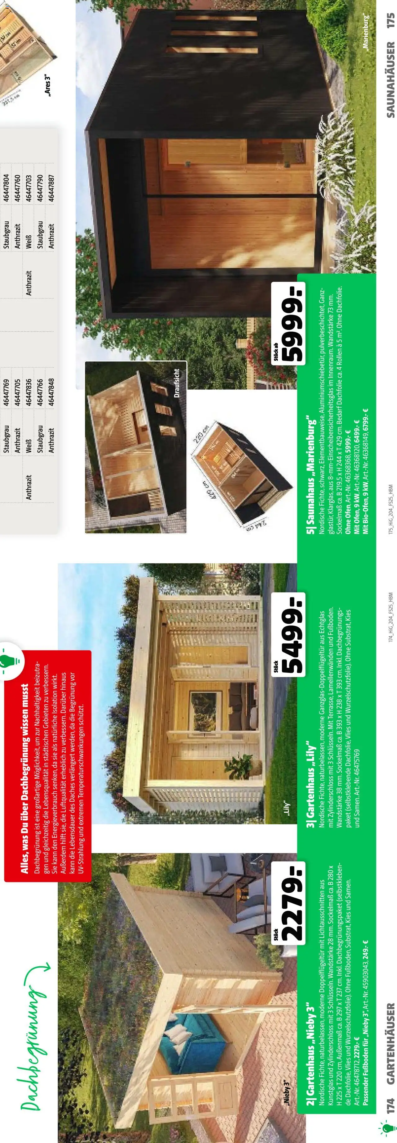 Hagebau Katalog Gartengestaltung - Seite 175 - gültig ab 01.03.2025