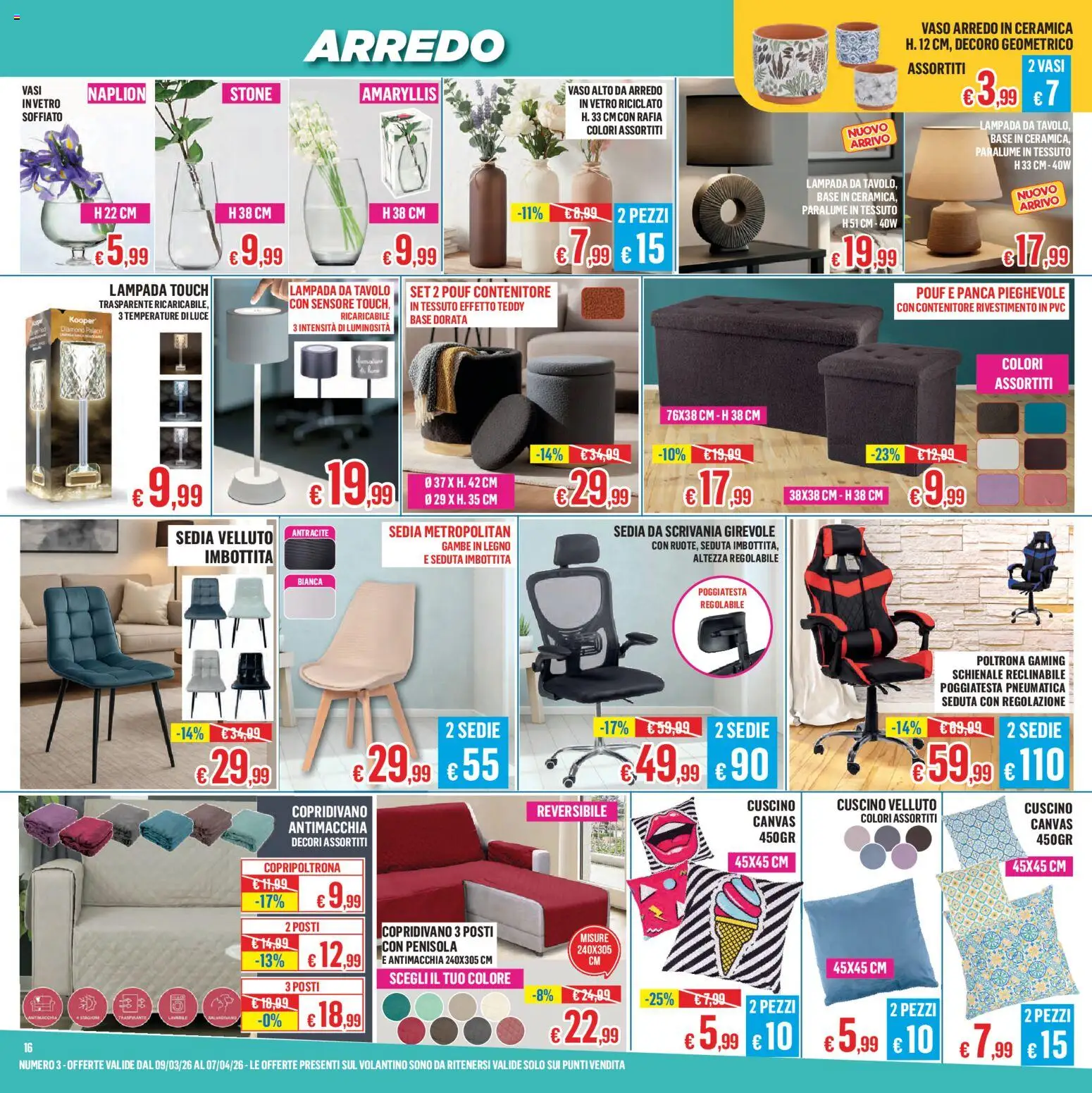 Satur volantino - pagina 16 - valido dal 09/03/2026
