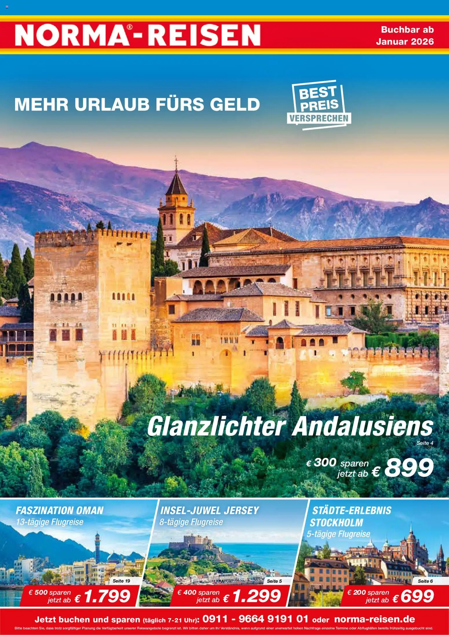 Norma Resien - Seite 1 - gültig ab 01.01.2026