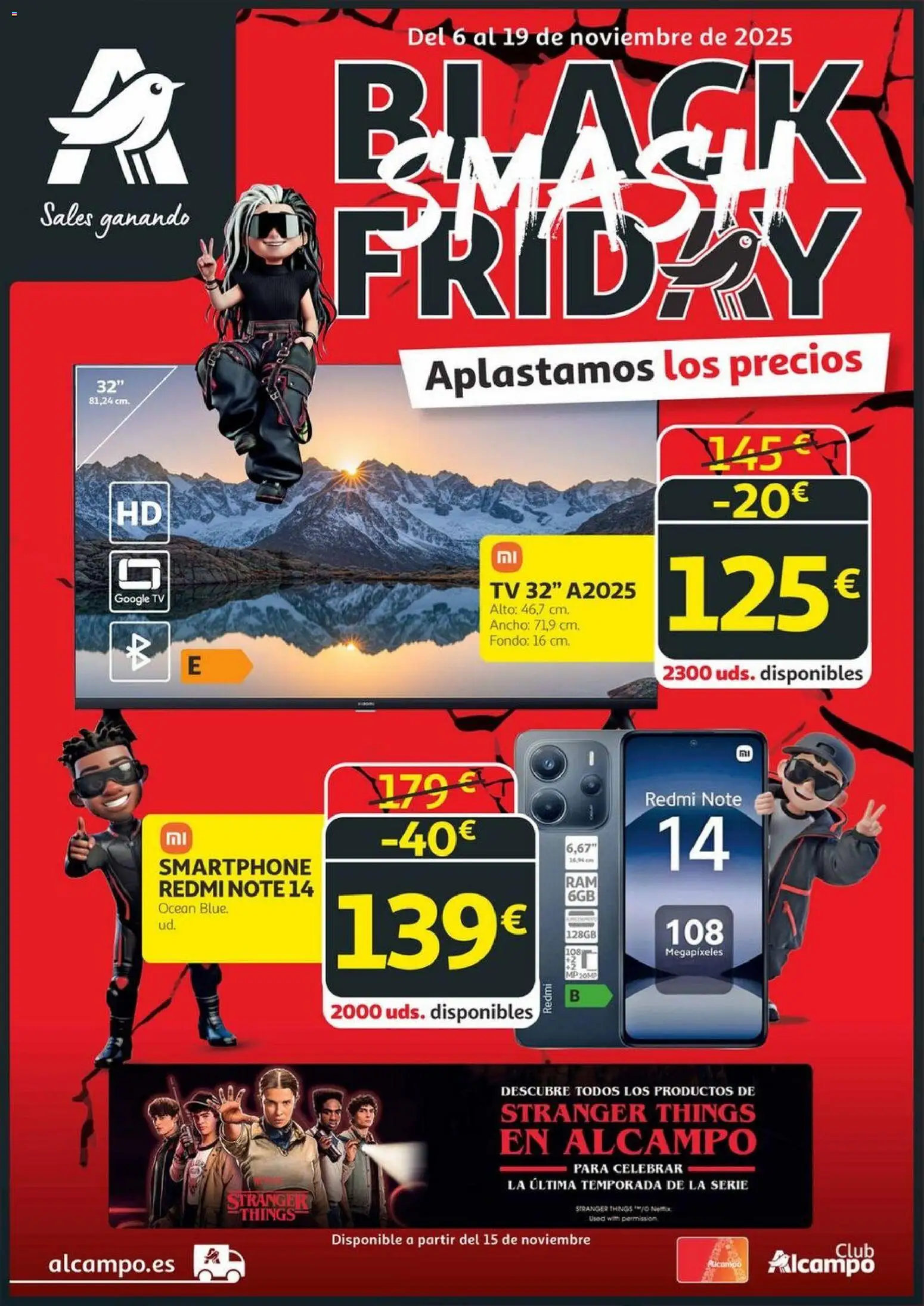 Alcampo - Black Friday - Página de 1 - Válido desde 06/11/2025