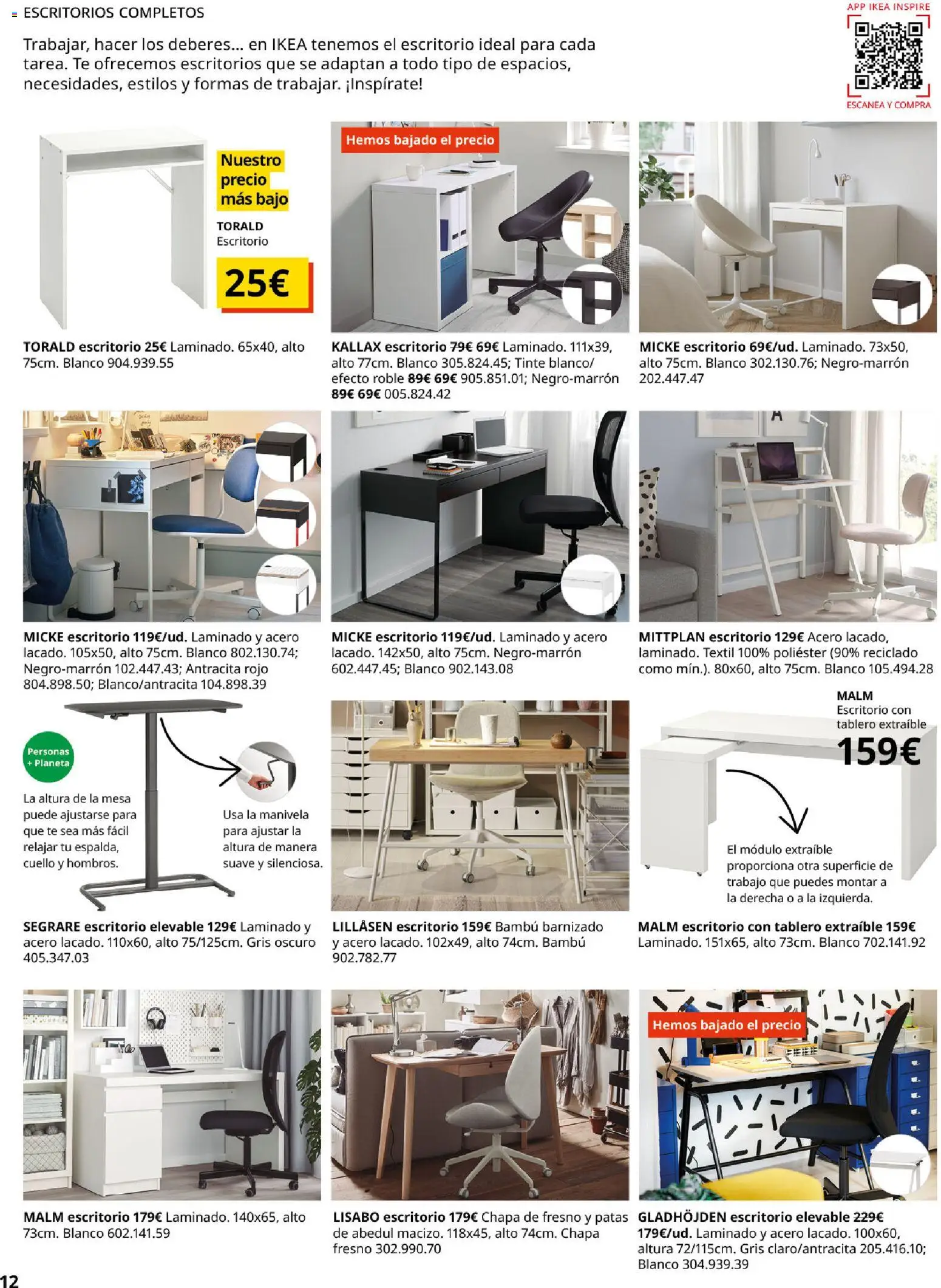 Catálogo IKEA Oficina en casa - Página de 12 - Válido desde 01/02/2026