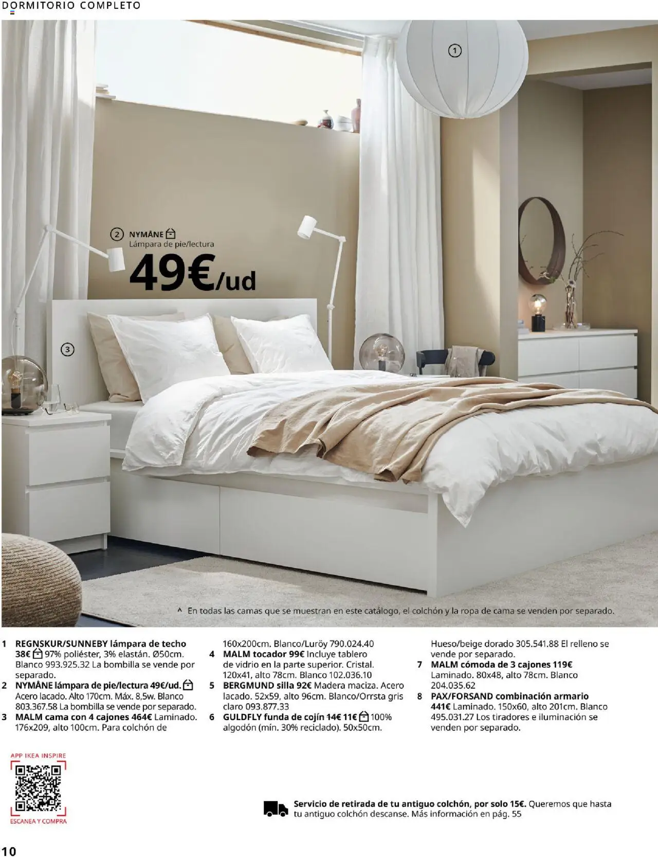 Catálogo IKEA Dormitorios - Página de 10 - Válido desde 01/09/2025