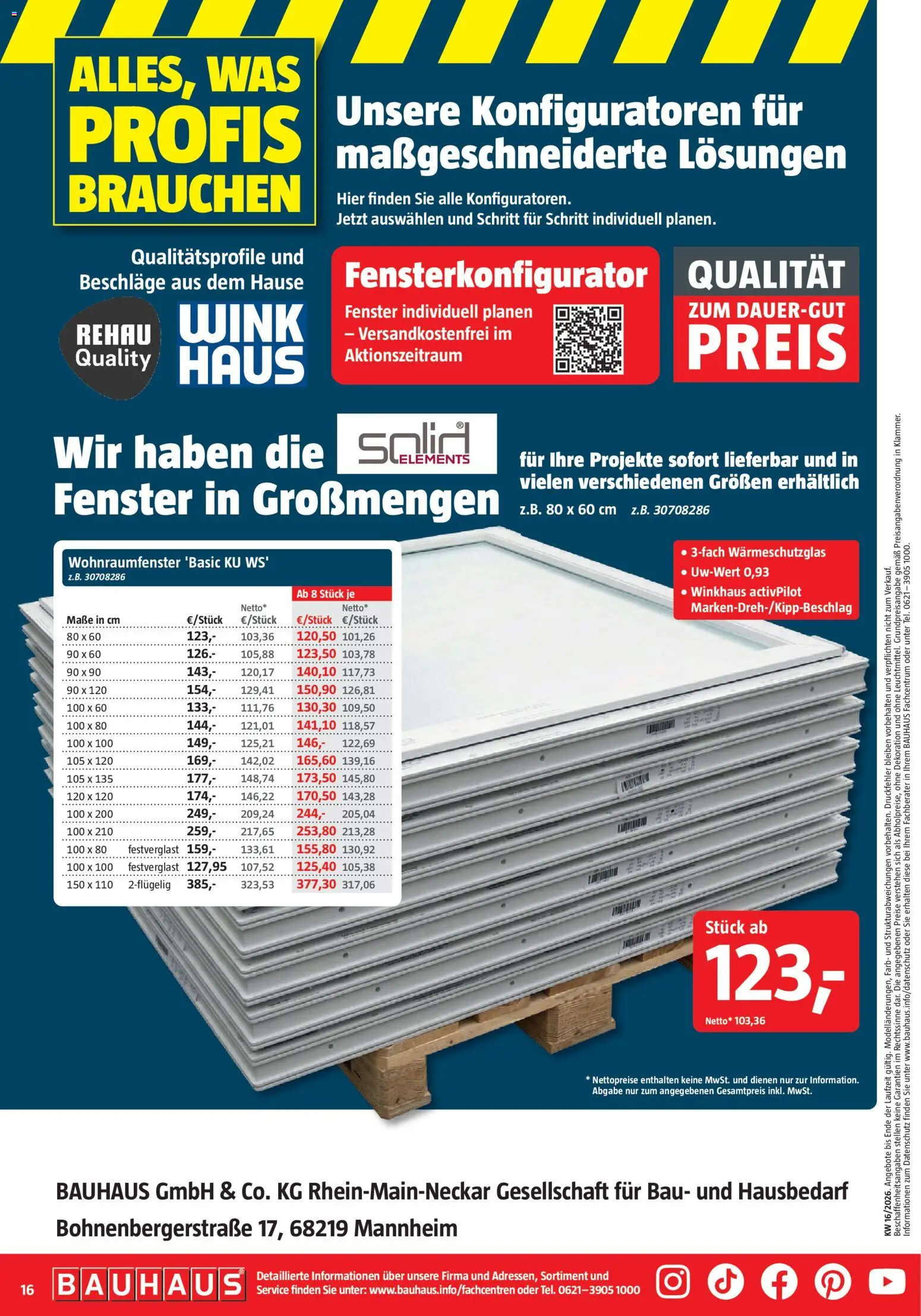 Bauhaus Prospekt 	 - Seite 16 - gültig ab 11.04.2026