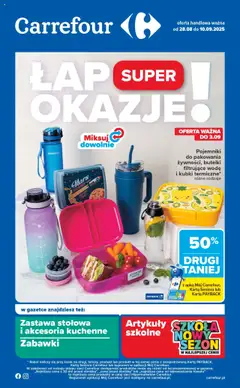 Podgląd Carrefour Gazetka - Łap okazje ważny od 28.08.2025