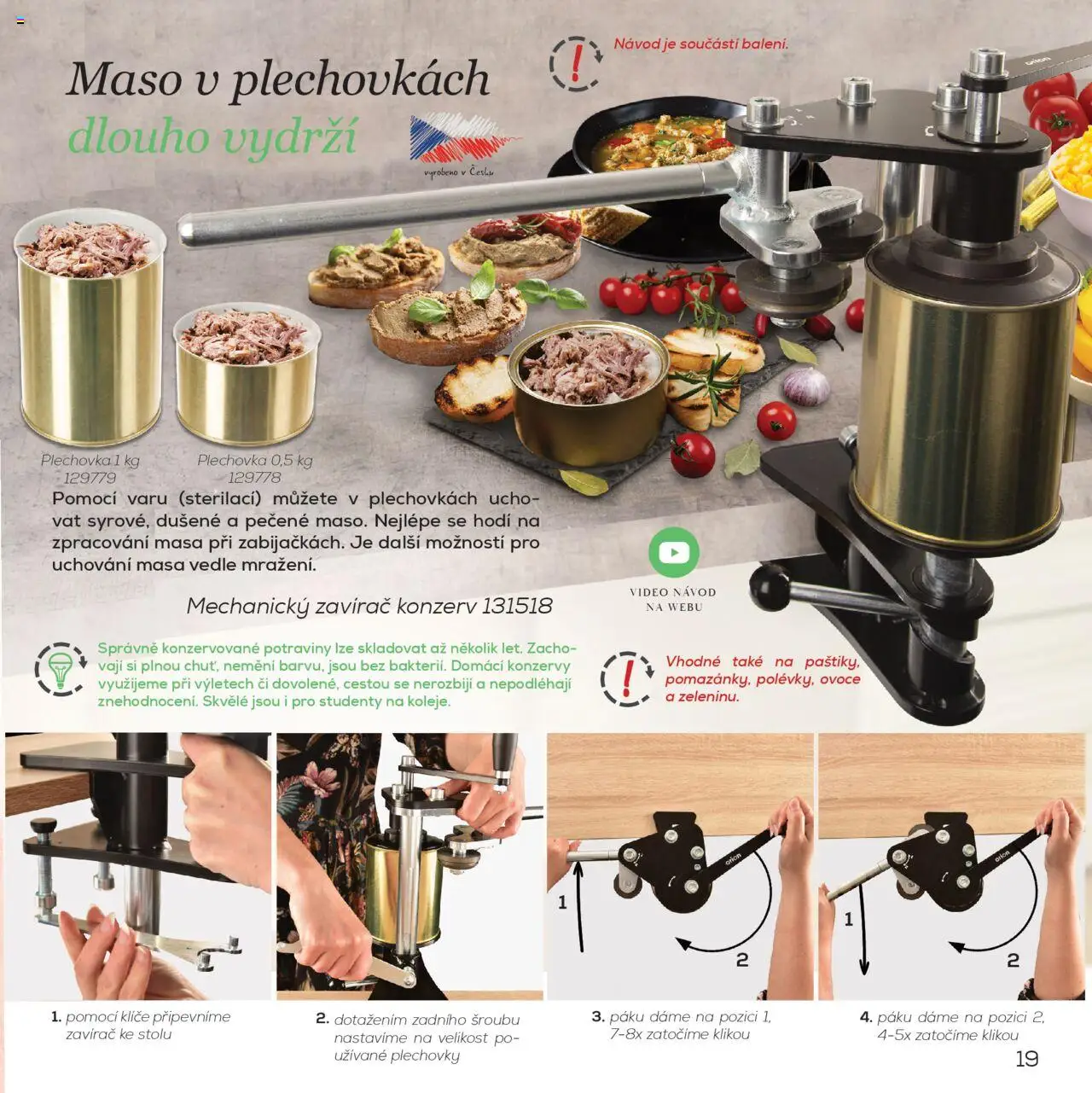 Orion katalog - Mechanismy - strana 19- platný od 17.04.2025