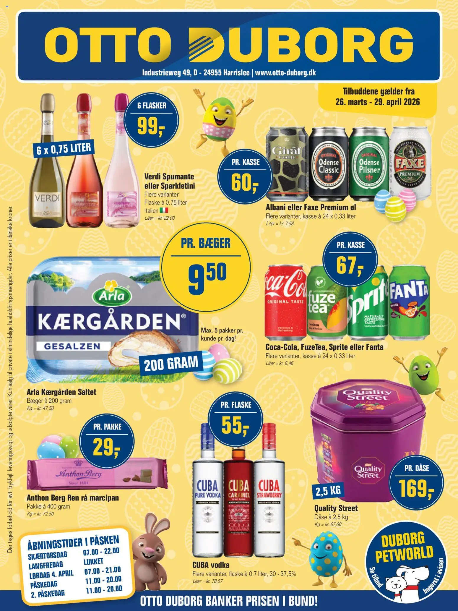 Otto Duborg - Tilbudsavis - side 1- gyldig fra 26/03/2026