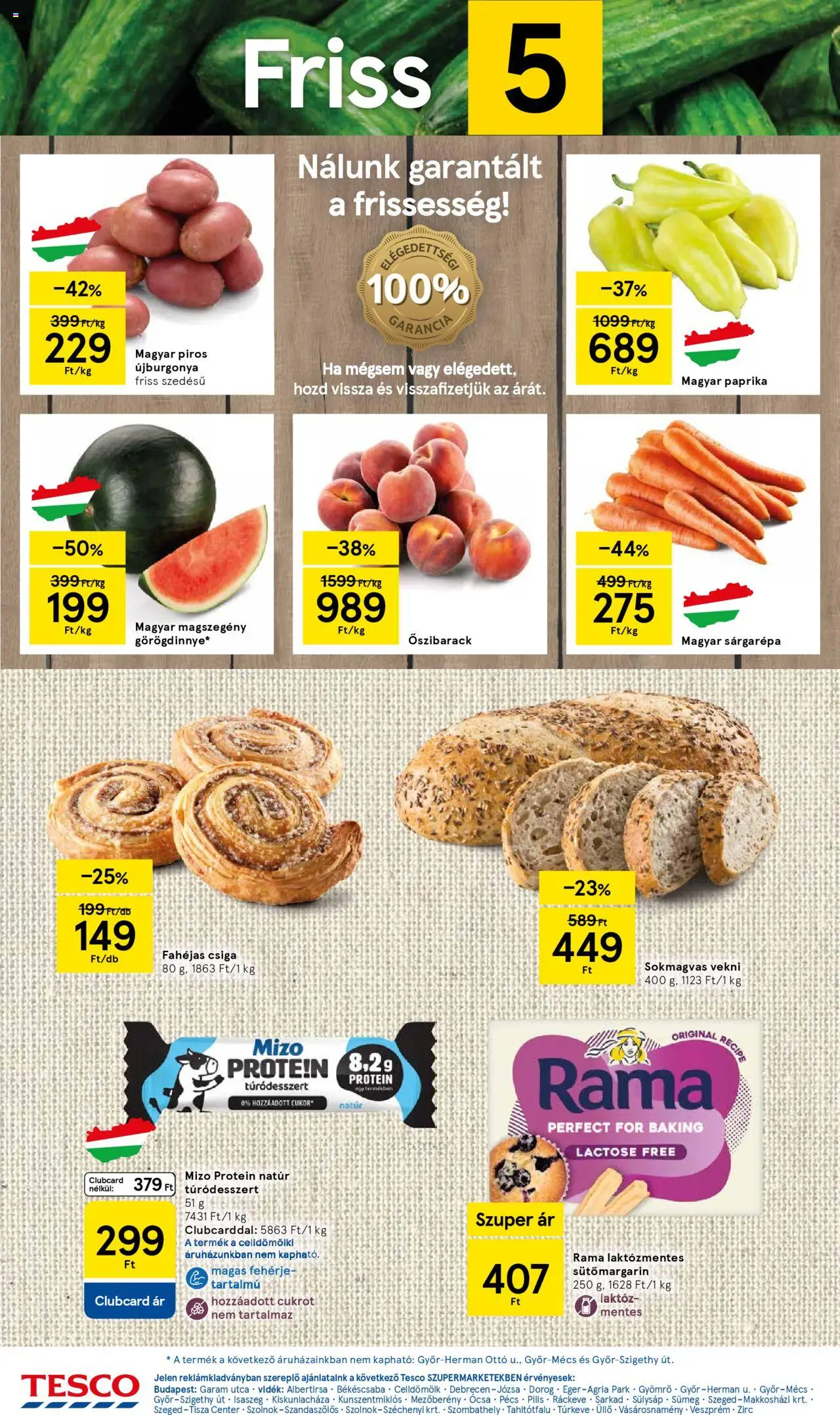 Tesco Szupermarket - Akciós újság  - 2oldal - érvényes 2025.07.24.-tól