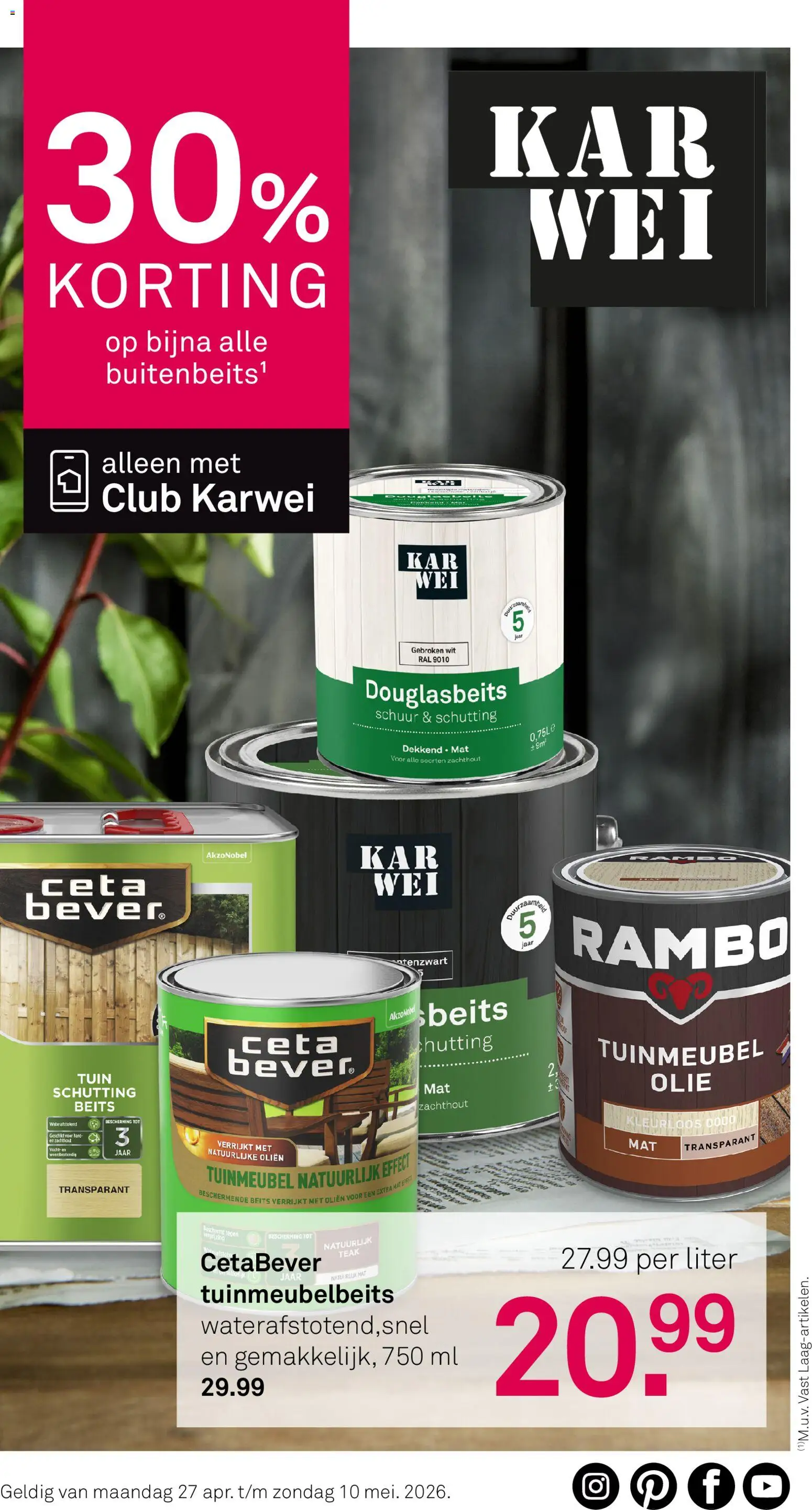KARWEI folder - pagina 1- geldig vanaf 27-04-2026