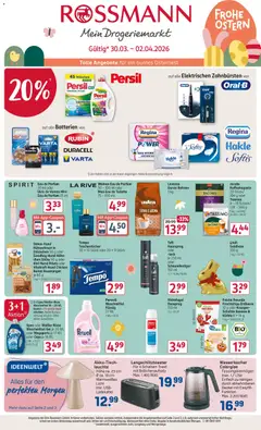 Vorschau Rossmann Prospekt 	 gültig ab 30.03.2026