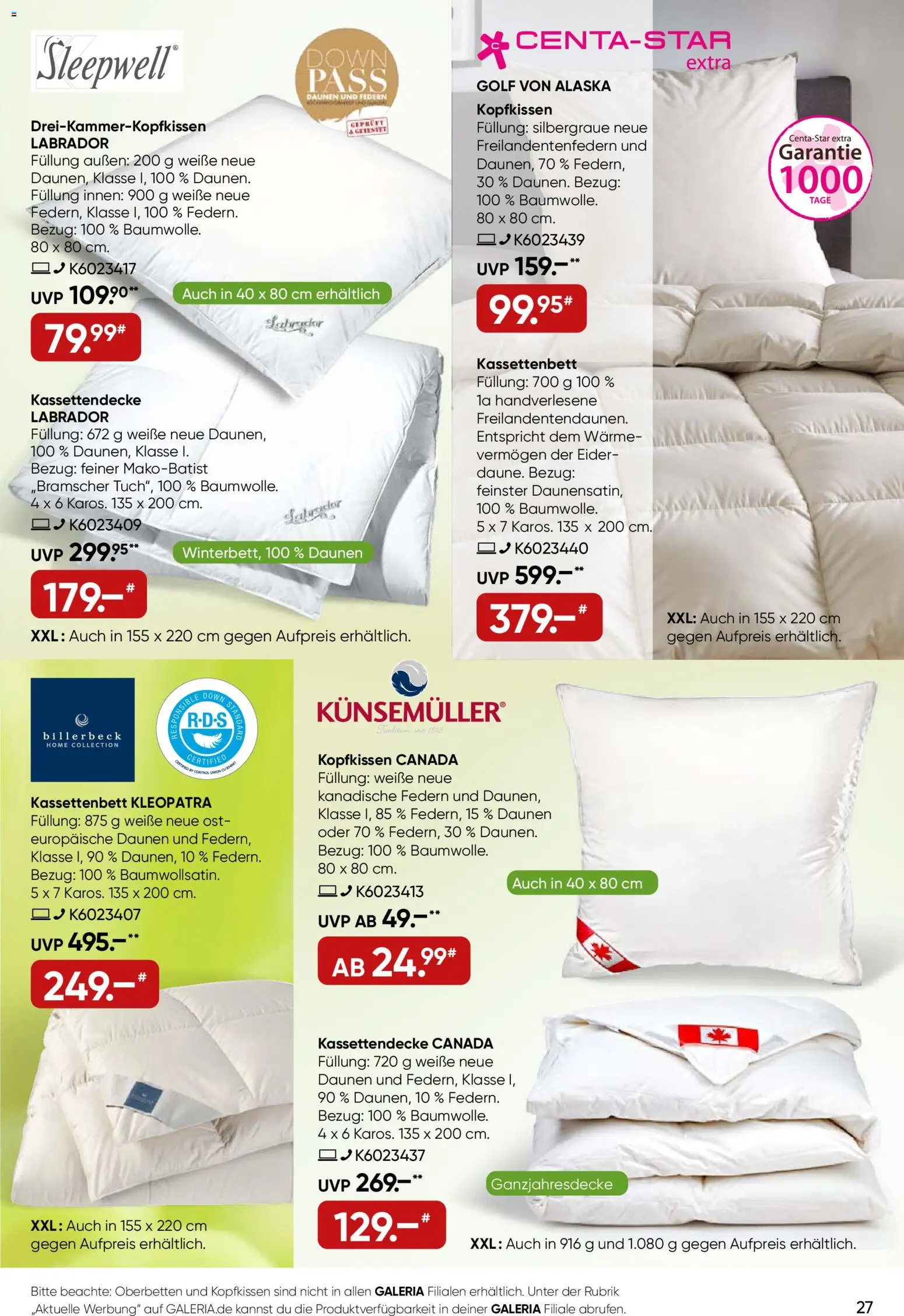 Galeria Karstadt Kaufhof Prospekt 	 - Seite 27 - gültig ab 04.03.2026