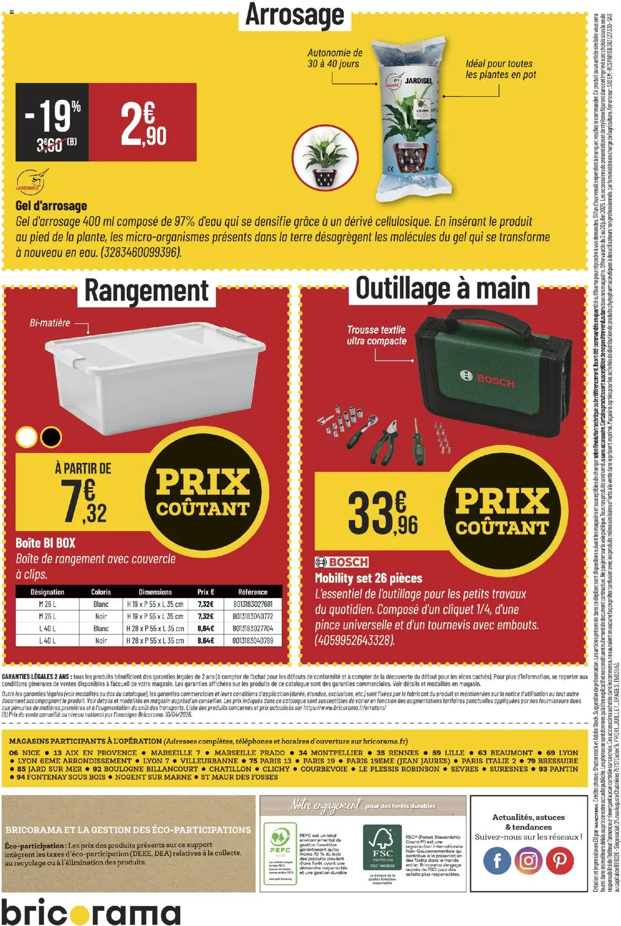 Bricorama catalogue - page 6 - valable à partir du 02/07/2025