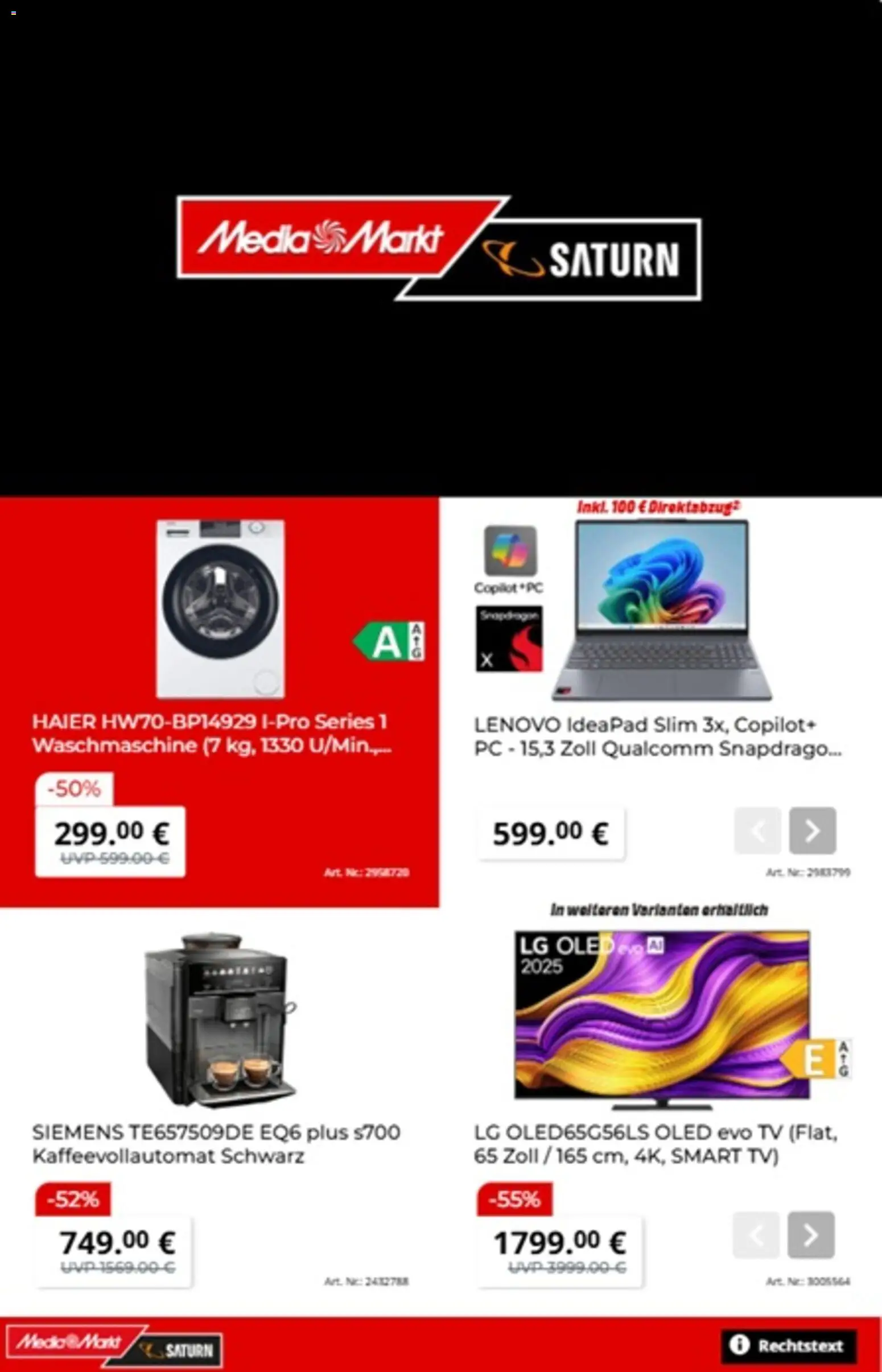 Media Markt Prospekt 	 - Seite 1 - gültig ab 09.03.2026