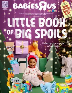 Preview Babies R Us Christmas Catalogue valid from 06/11/2025
