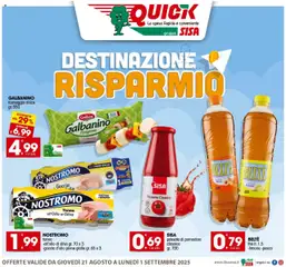 Anteprima SISA Quick catalogo valida dal 21/08/2025