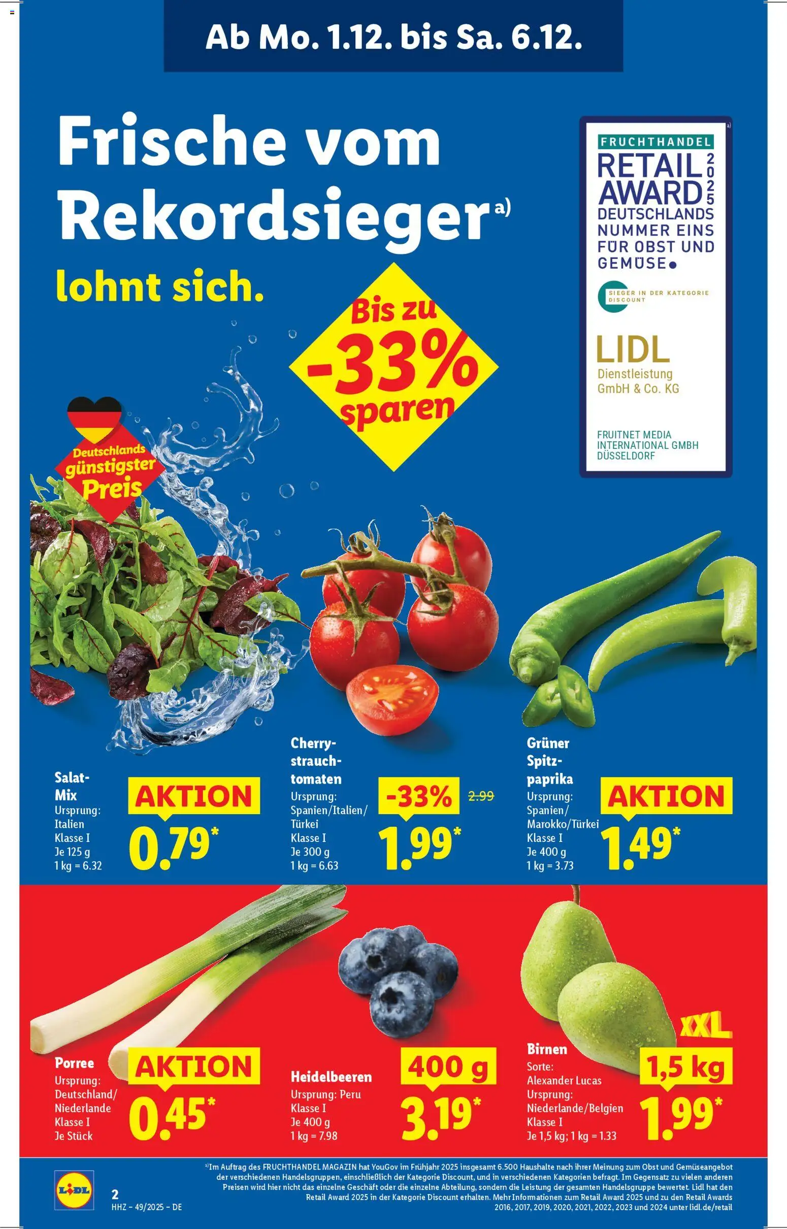 Lidl - Prospekt - Seite 4 - gültig ab 01.12.2025