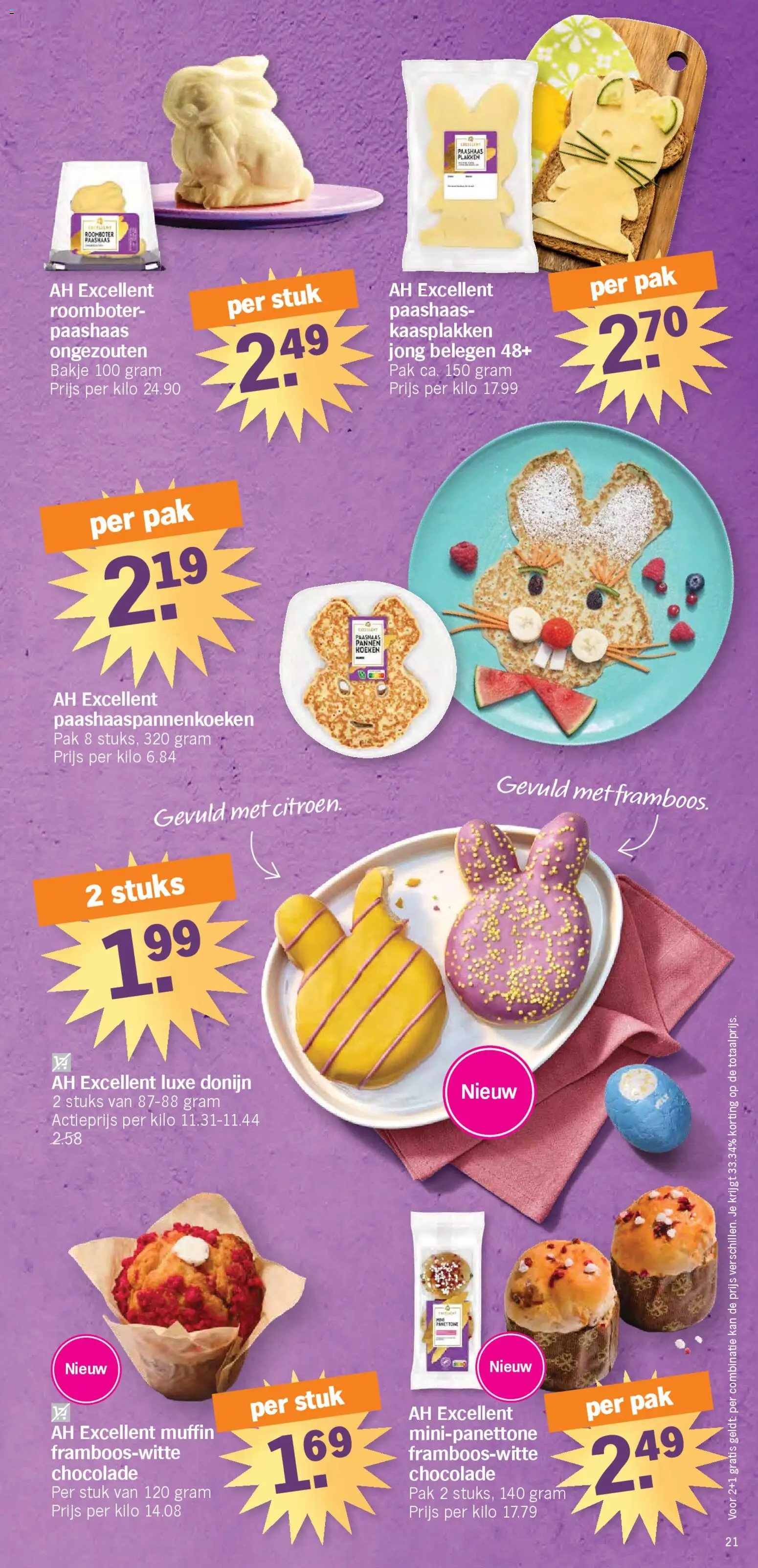 Albert Heijn folder week  / de la semaine 14 - page 21- valid from 30/03/2026