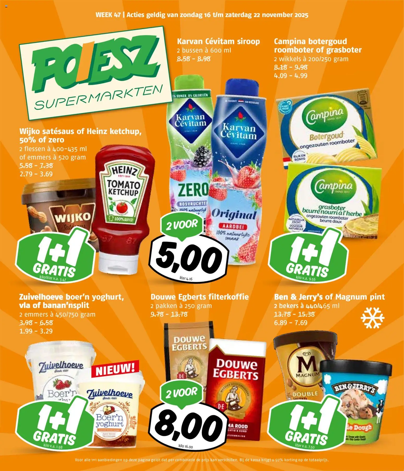 Poiesz - Folder week 47 - pagina 1- geldig vanaf 16-11-2025