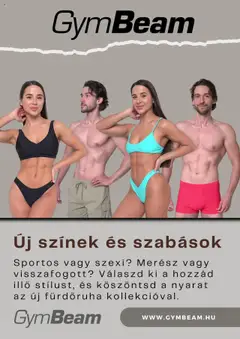 Előnézet GymBeam Akciós újság érvényes 2025.06.10.-tól
