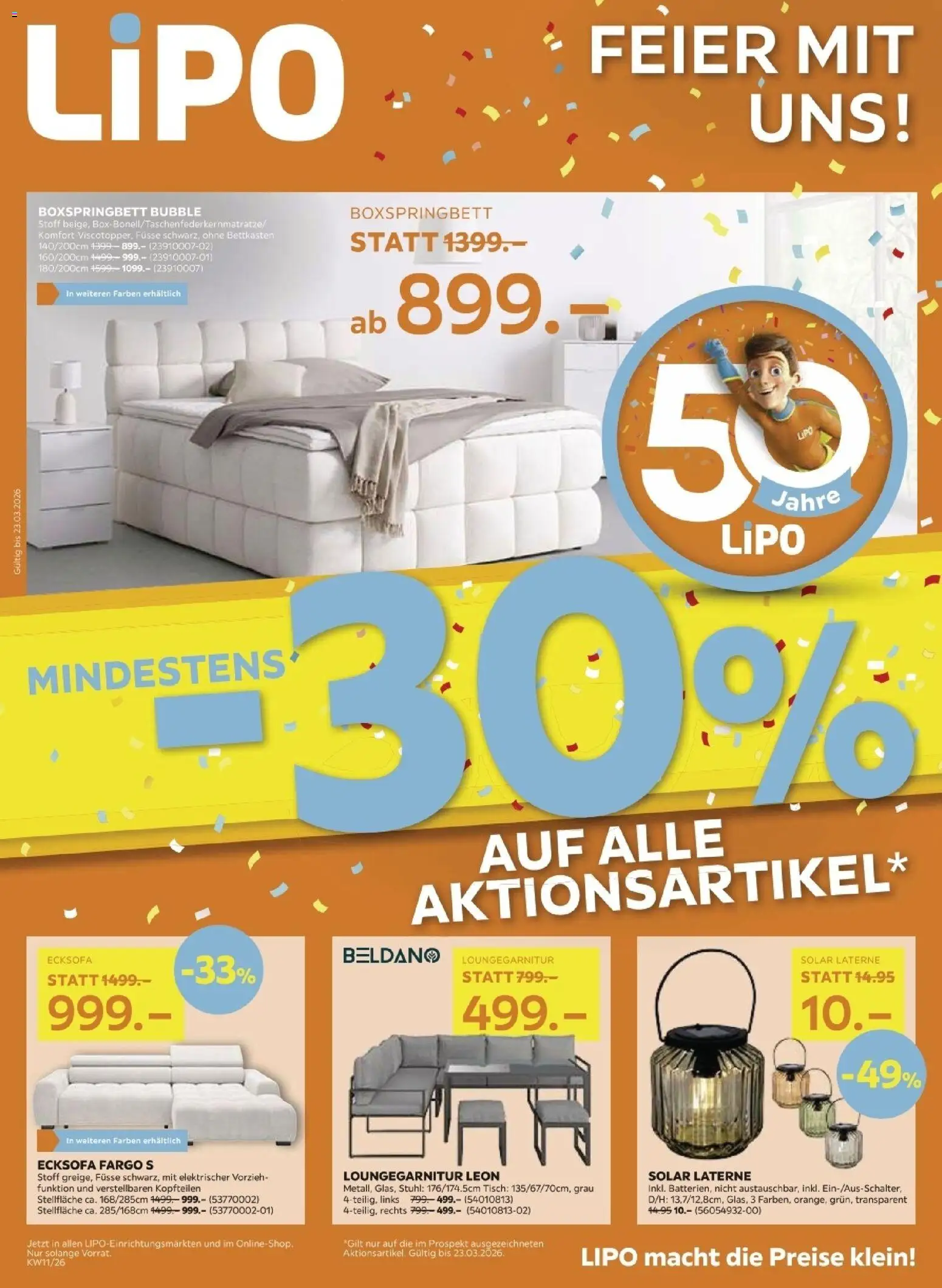 Lipo aktionen - Seite 1- gültig ab 10.03.2026