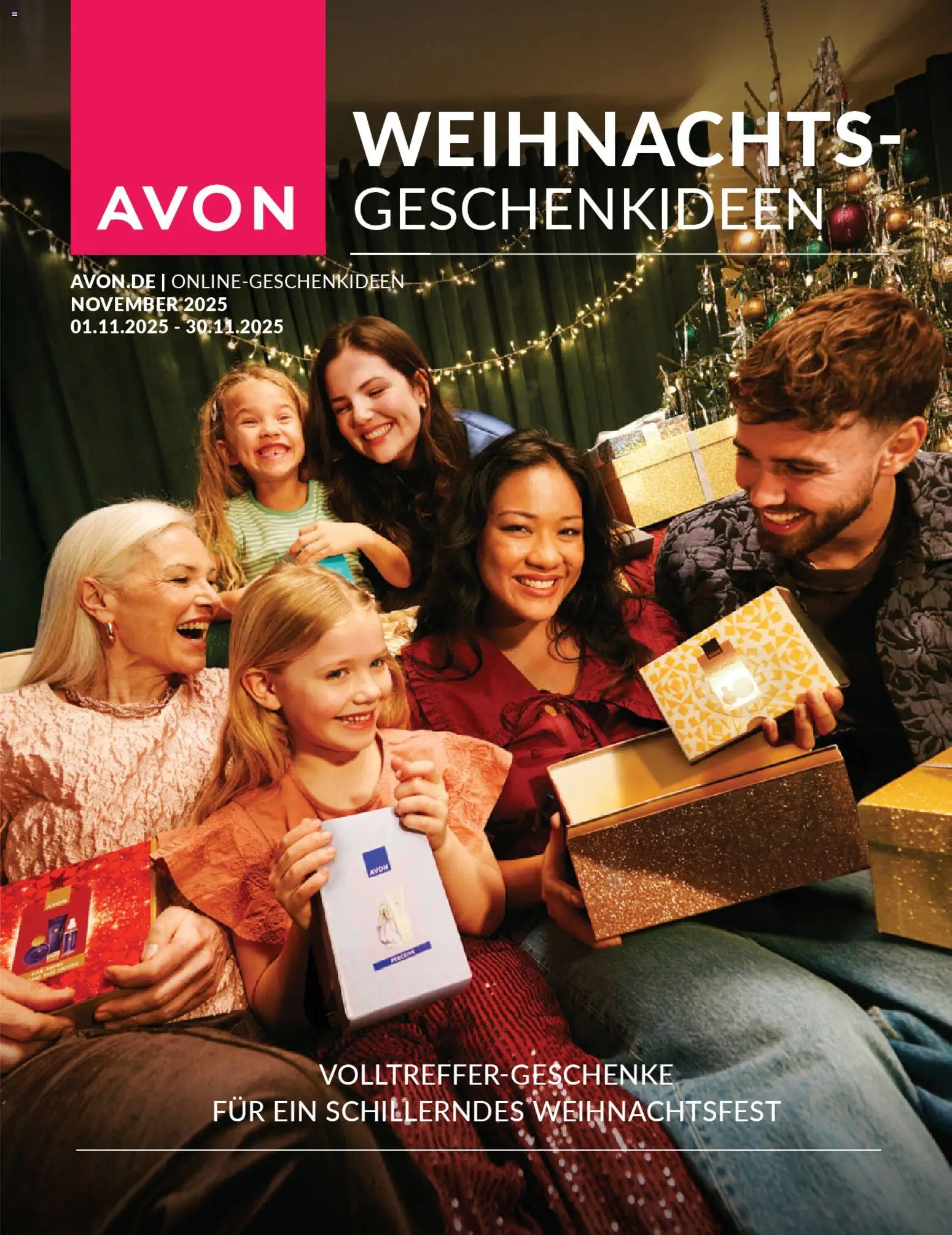 AVON Weihnachtsgeschenkideen - Seite 1 - gültig ab 01.11.2025