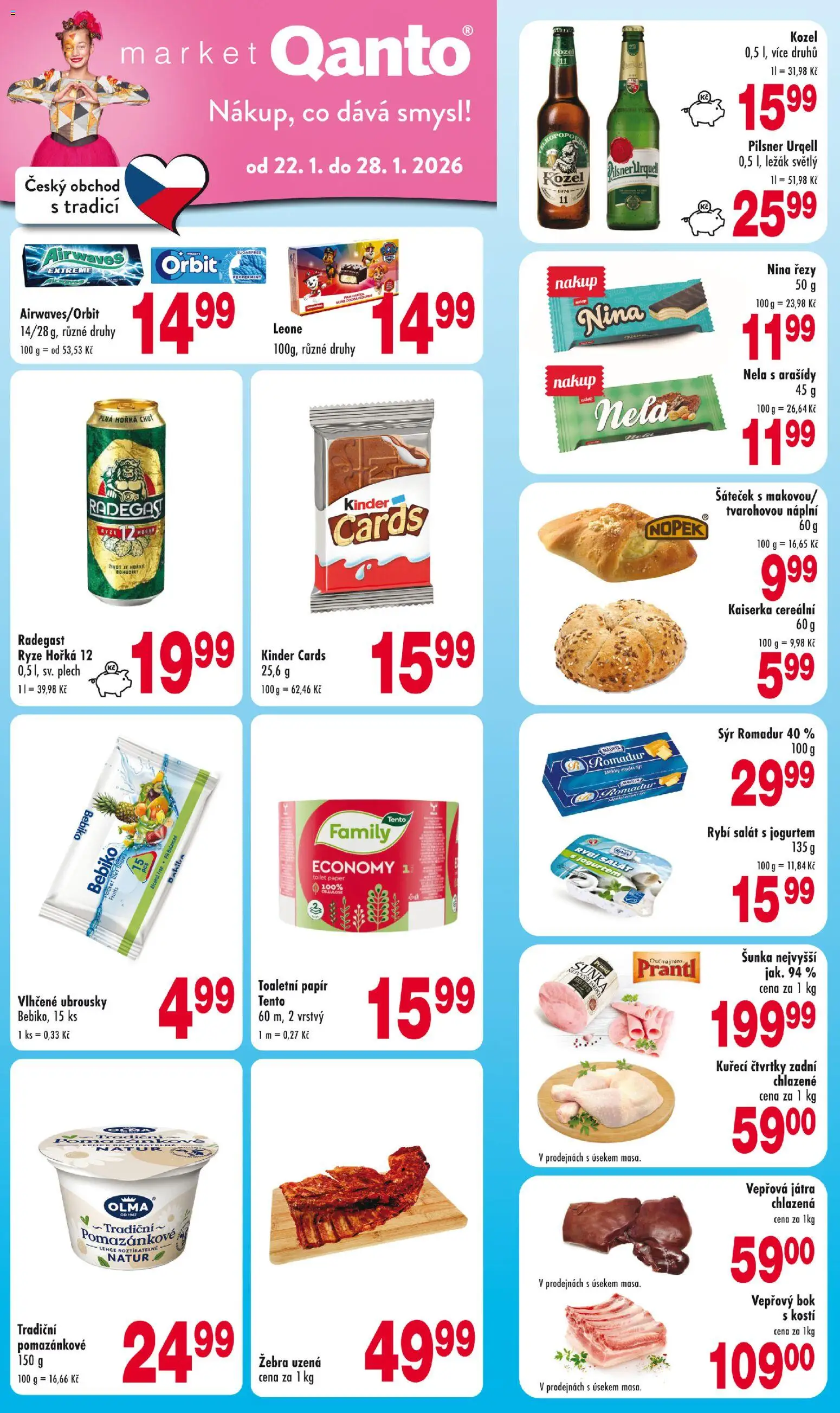 Astur & Qanto leták - strana 1- platný od 22.01.2026