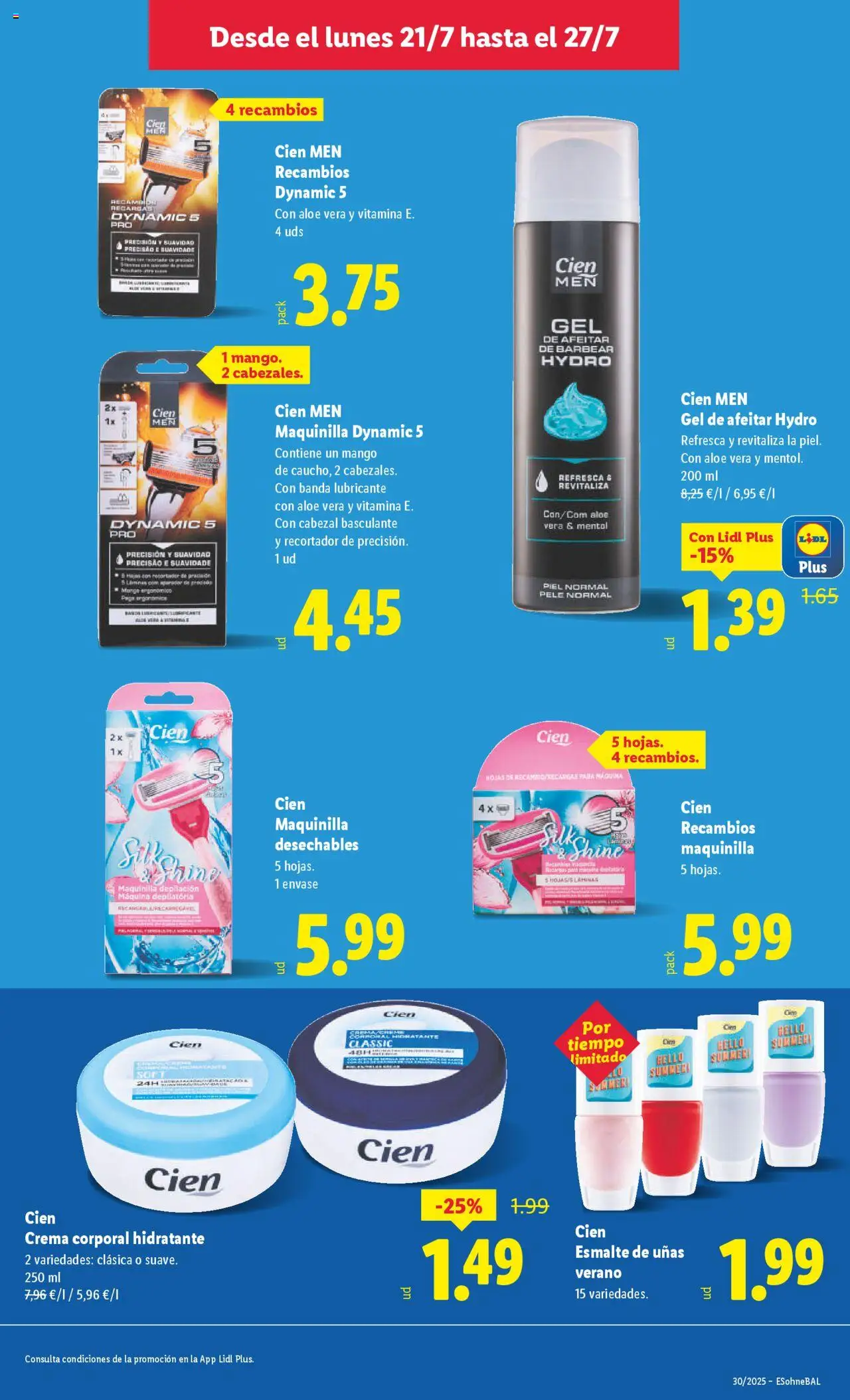 Lidl catálogo MAD - Página de 13 - Válido desde 21/07/2025