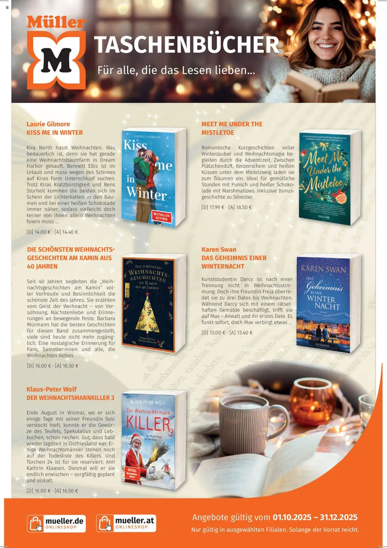 Müller Taschenbücher - Seite 1- gültig ab 01.10.2025