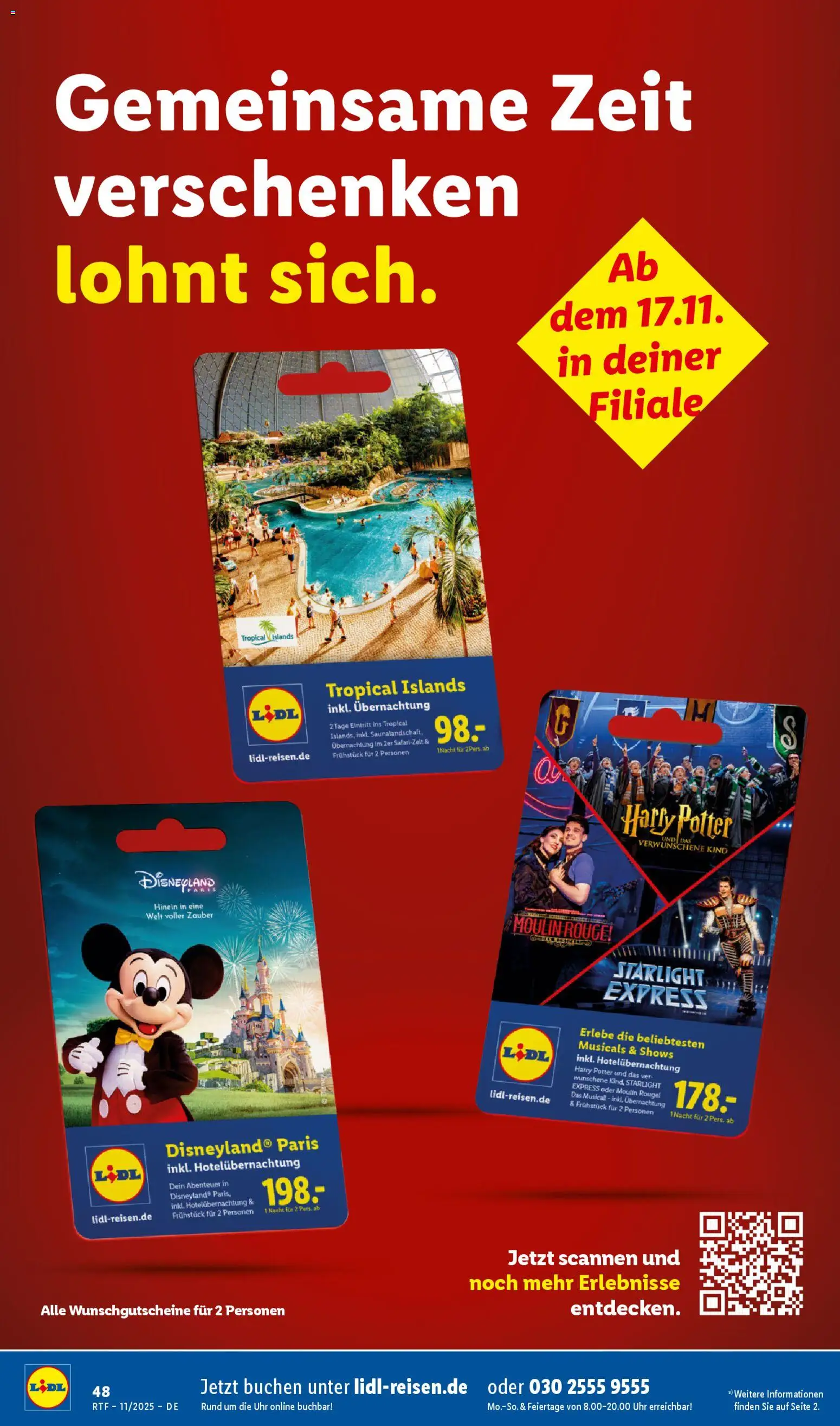 Lidl Reisen - Black Friday - Seite 48 - gültig ab 12.11.2025