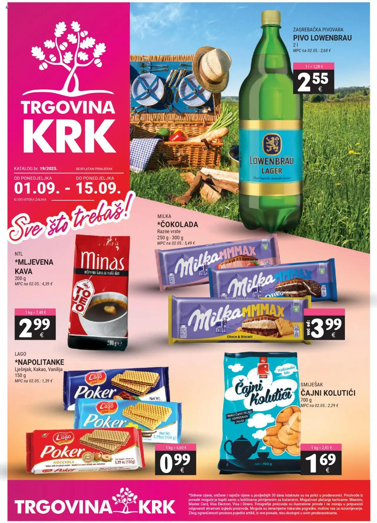 Katalog Trgovina Krk - stranica 1- važeći od 01.09.2025