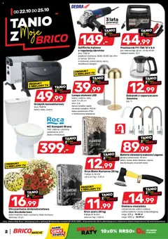 Podgląd Brico Marché Gazetka - Tanio z Moje Brico ważny od 22.10.2025