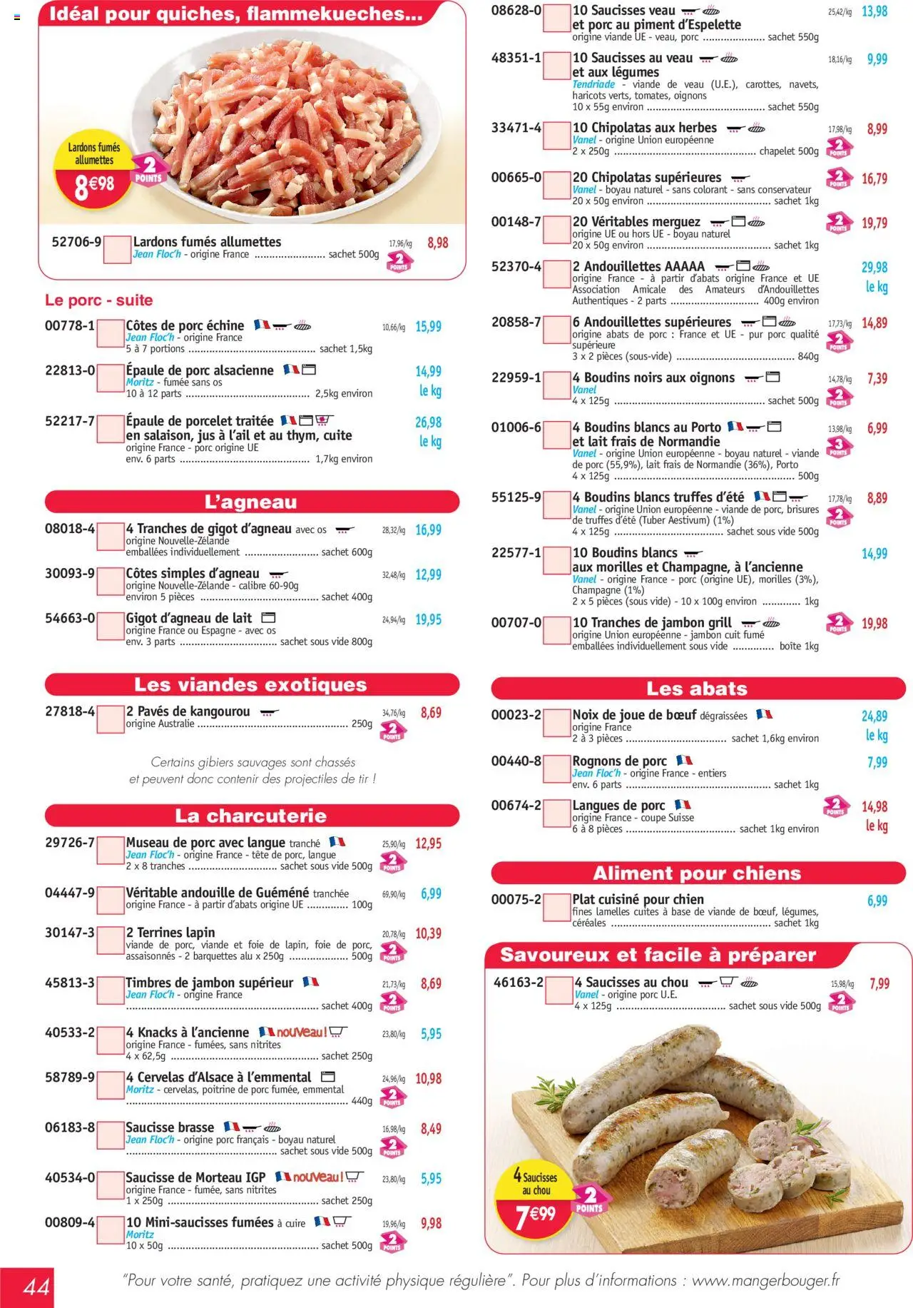 Maximo catalogue - page 44 - valable à partir du 07/07/2025