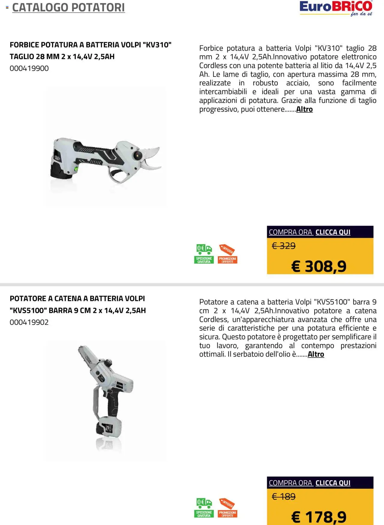 Eurobrico Potatori catalogo - pagina 18 - valido dal 23/07/2025