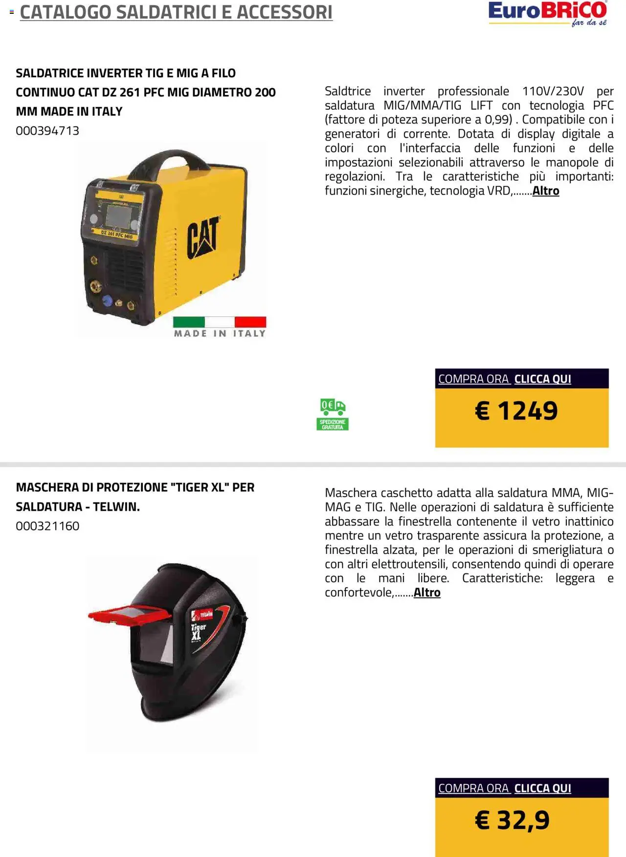 Eurobrico Saldatrici e accessori catalogo - pagina 19 - valido dal 23/07/2025