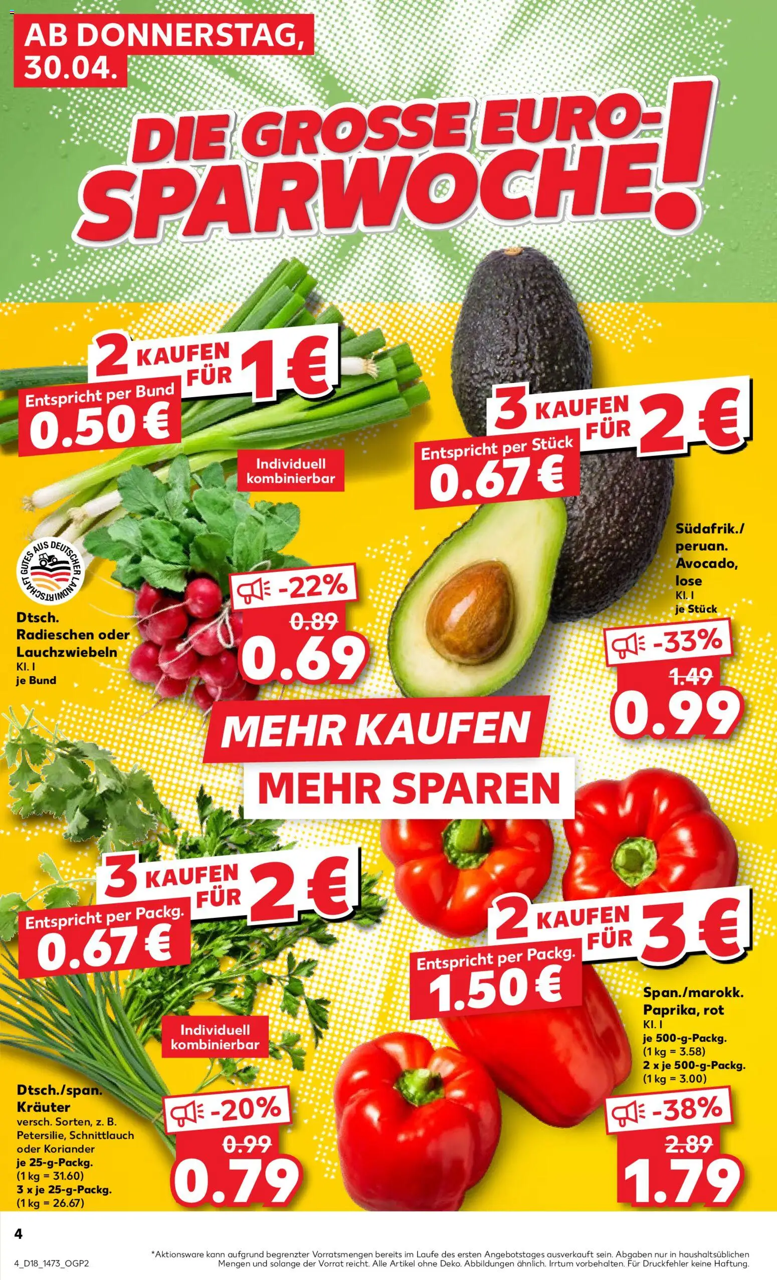 Kaufland Prospekt - Seite 4 - gültig ab 30.04.2026