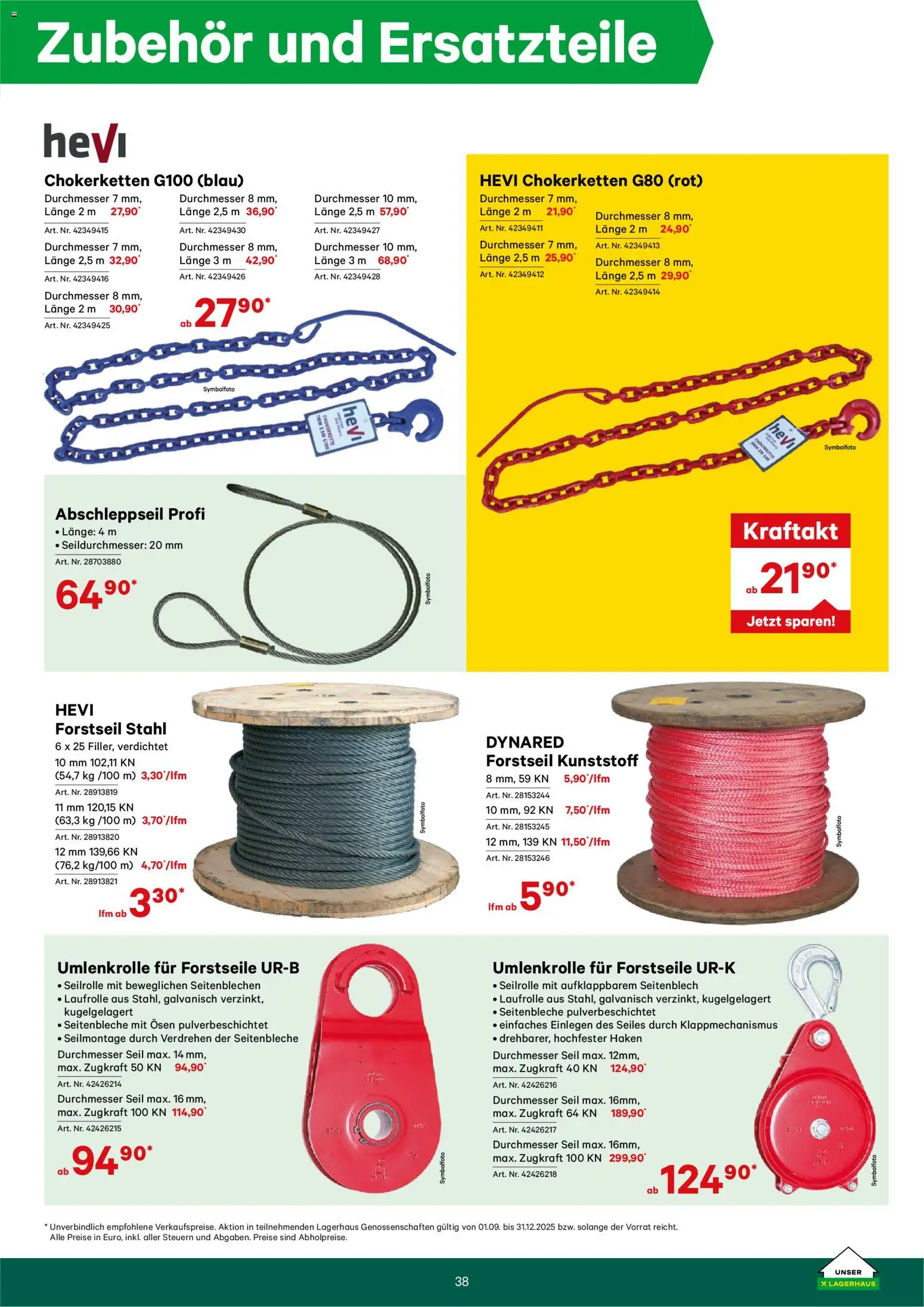 Lagerhaus Forstkatalog - page 38- valid from 01.01.2025
