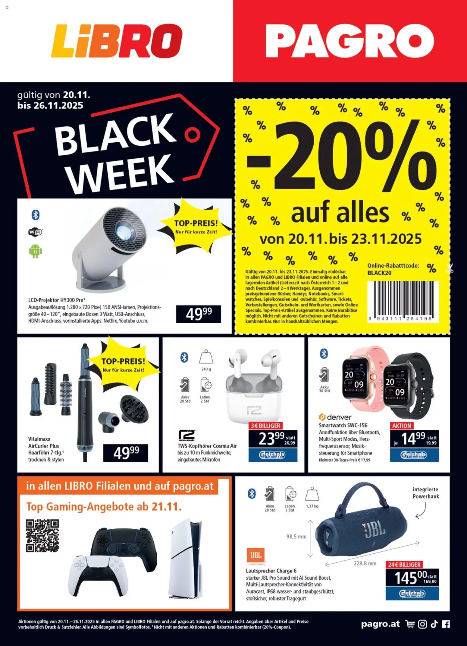 Libro - Black Friday - Seite 1- gültig ab 20.11.2025