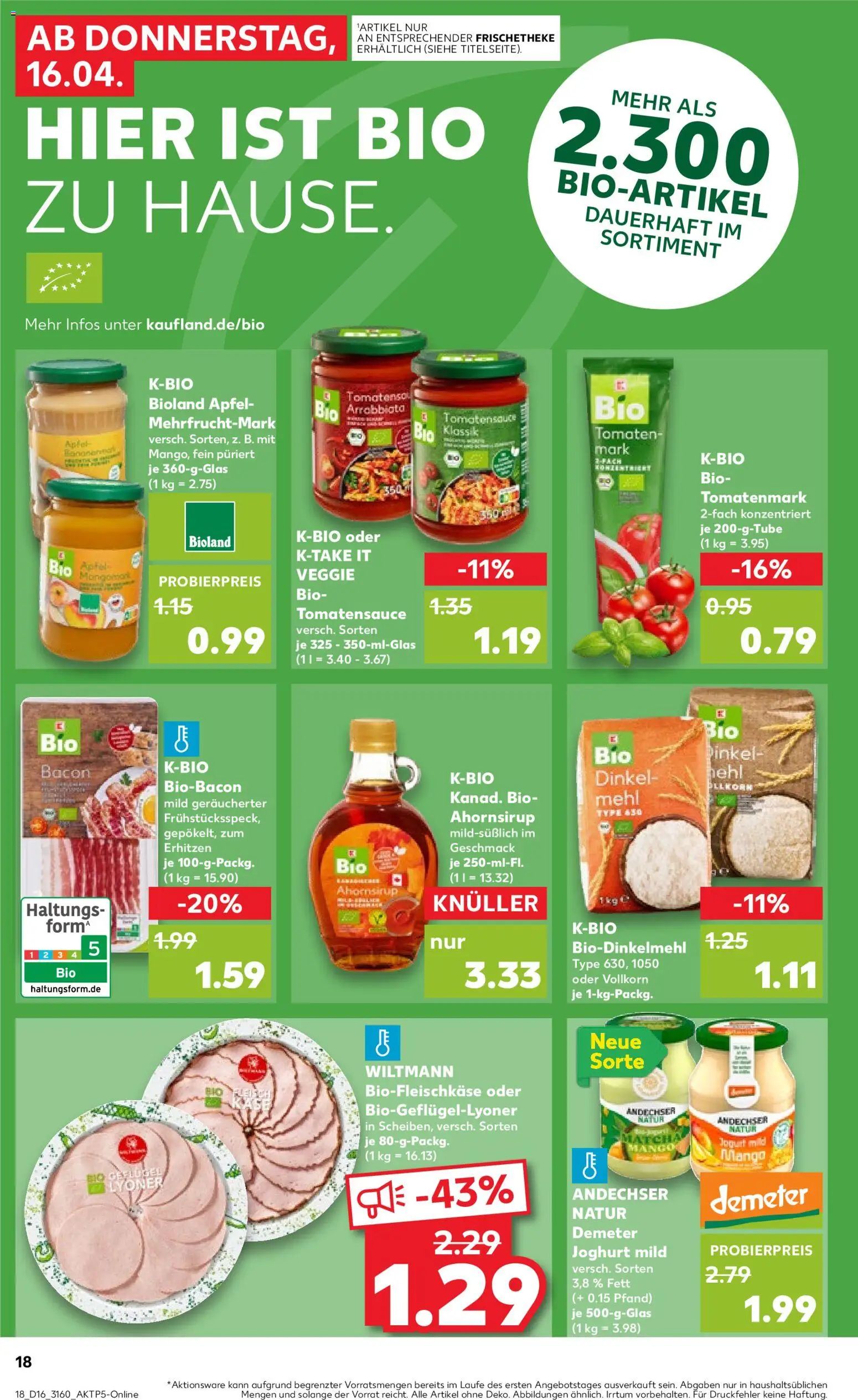 Kaufland Prospekt - Seite 18 - gültig ab 16.04.2026