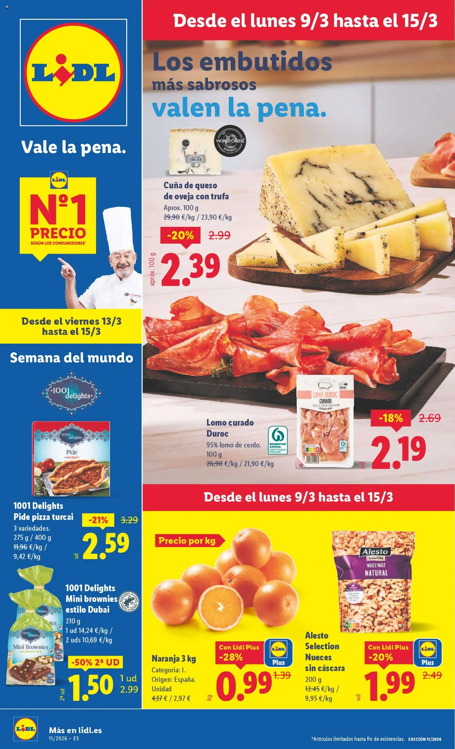Lidl folleto - Página de 1 - Válido desde 09/03/2026