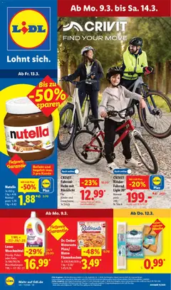 Vorschau Lidl - Prospekt gültig ab 09.03.2026