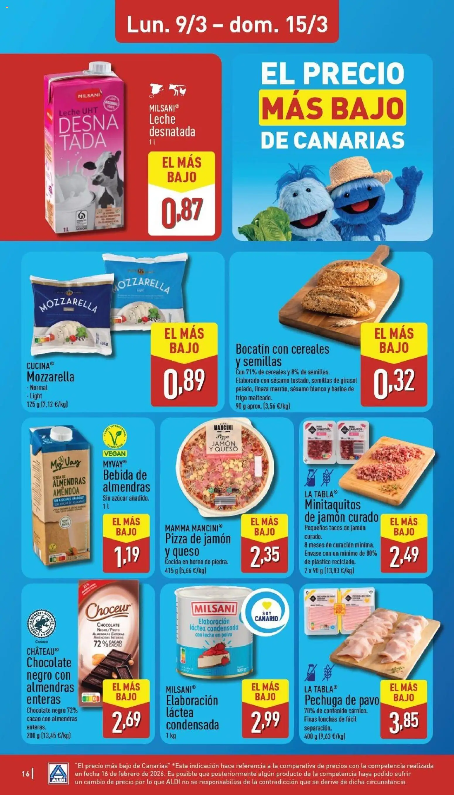Aldi folleto Canarias - Página de 16 - Válido desde 09/03/2026