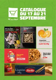 Aperçu Hmarket catalogue valable à partir du 17/09/2025