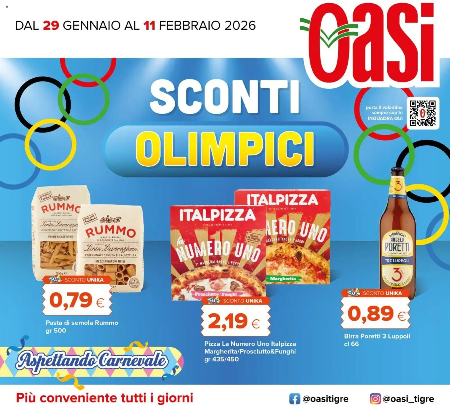Volantino Oasi	 - pagina 1 - valido dal 29/01/2026
