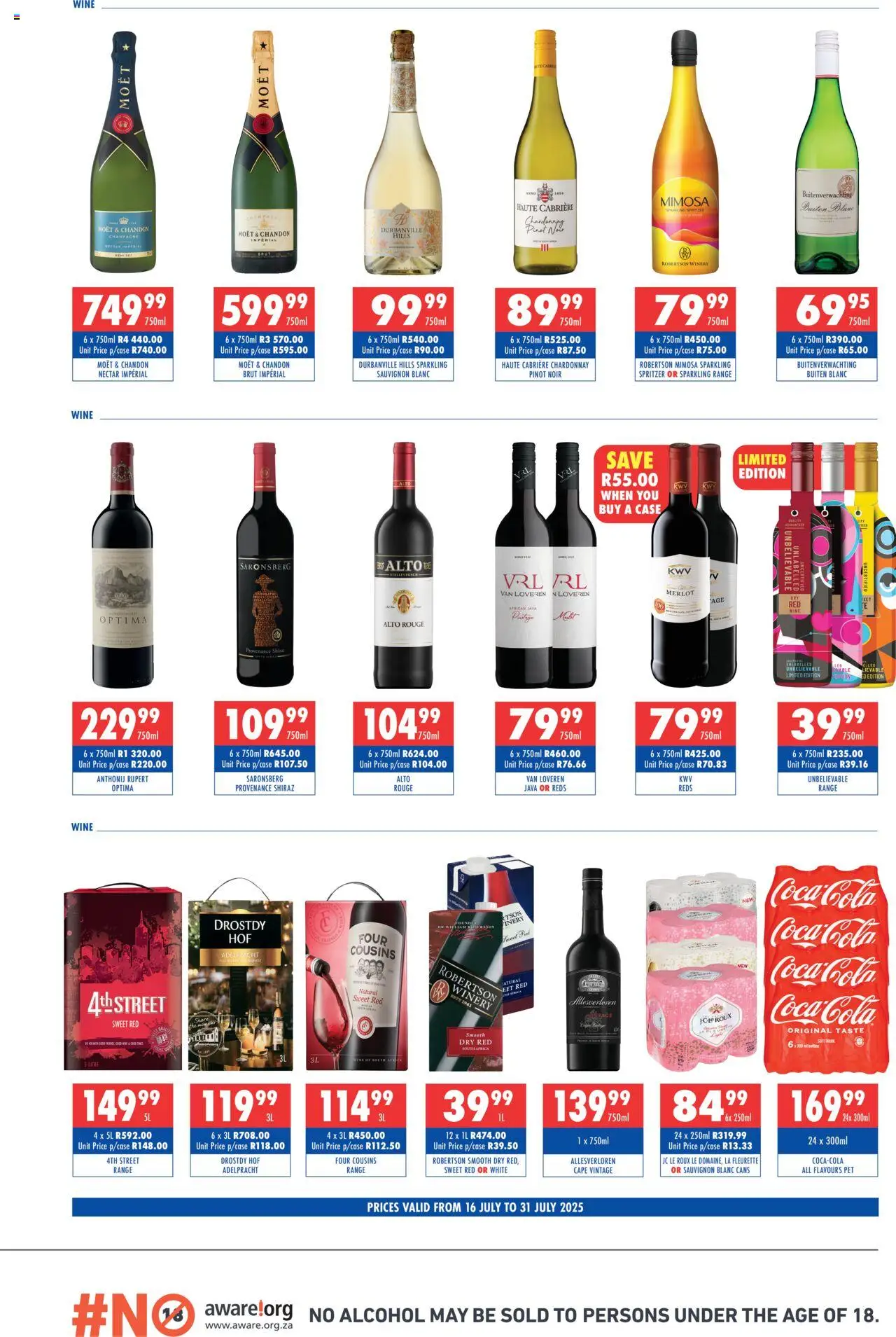 Ultra Liquors Specials - page 3- valid from 16/07/2025