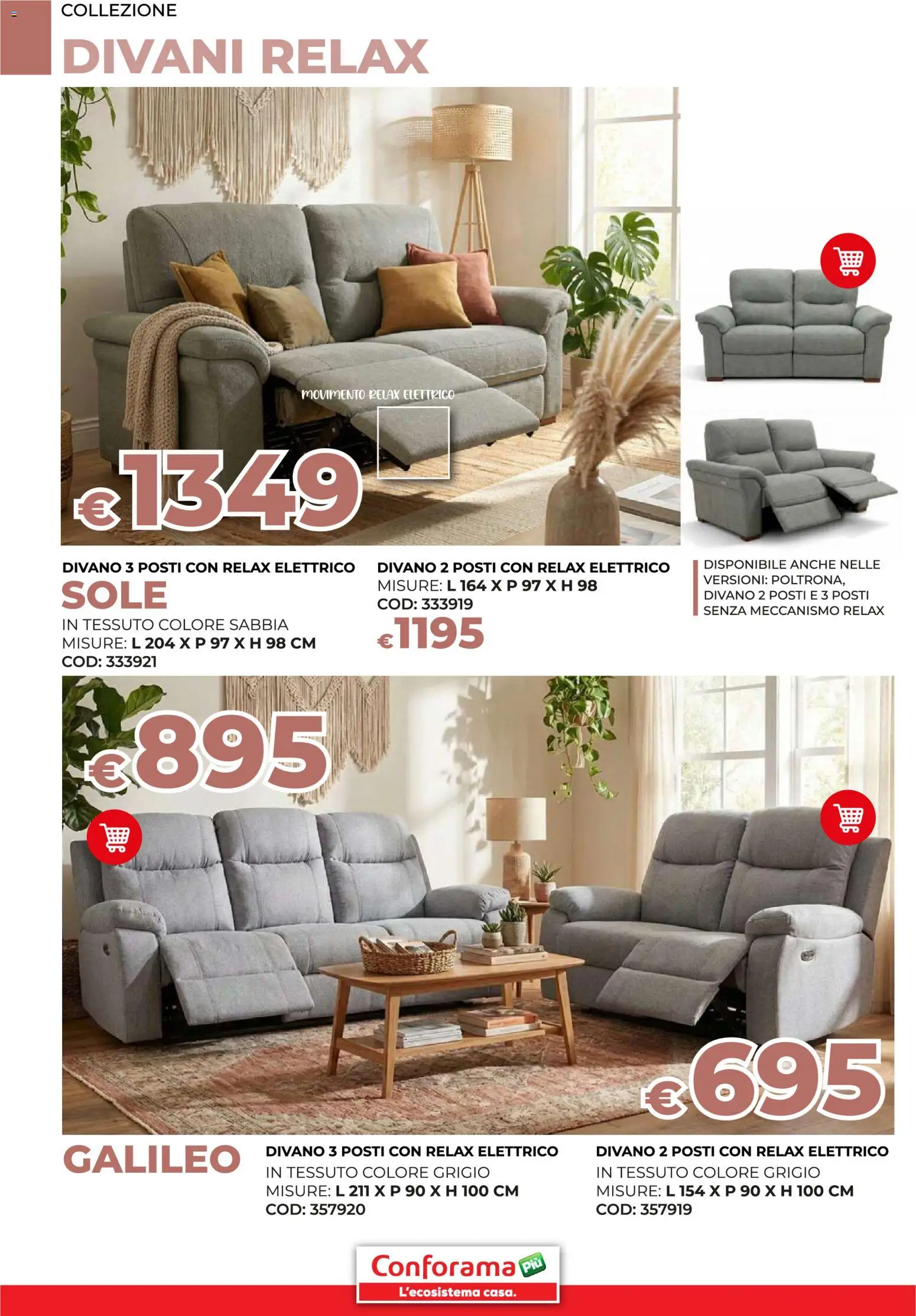 Conforama Divani catalogo - pagina 30 - valido dal 11/02/2026
